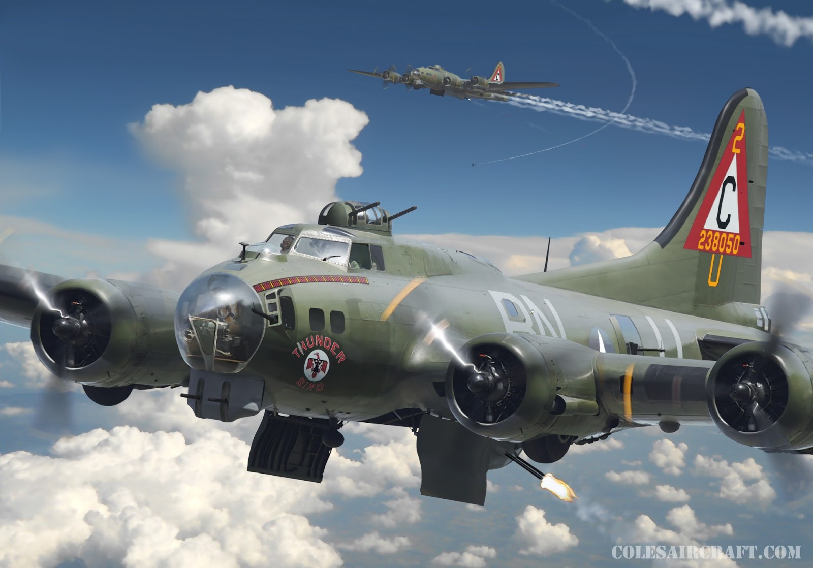 General 1600x1118 Bomber airplane Boeing B-17 Flying Fortress military aircraft watermarked American aircraft Boeing