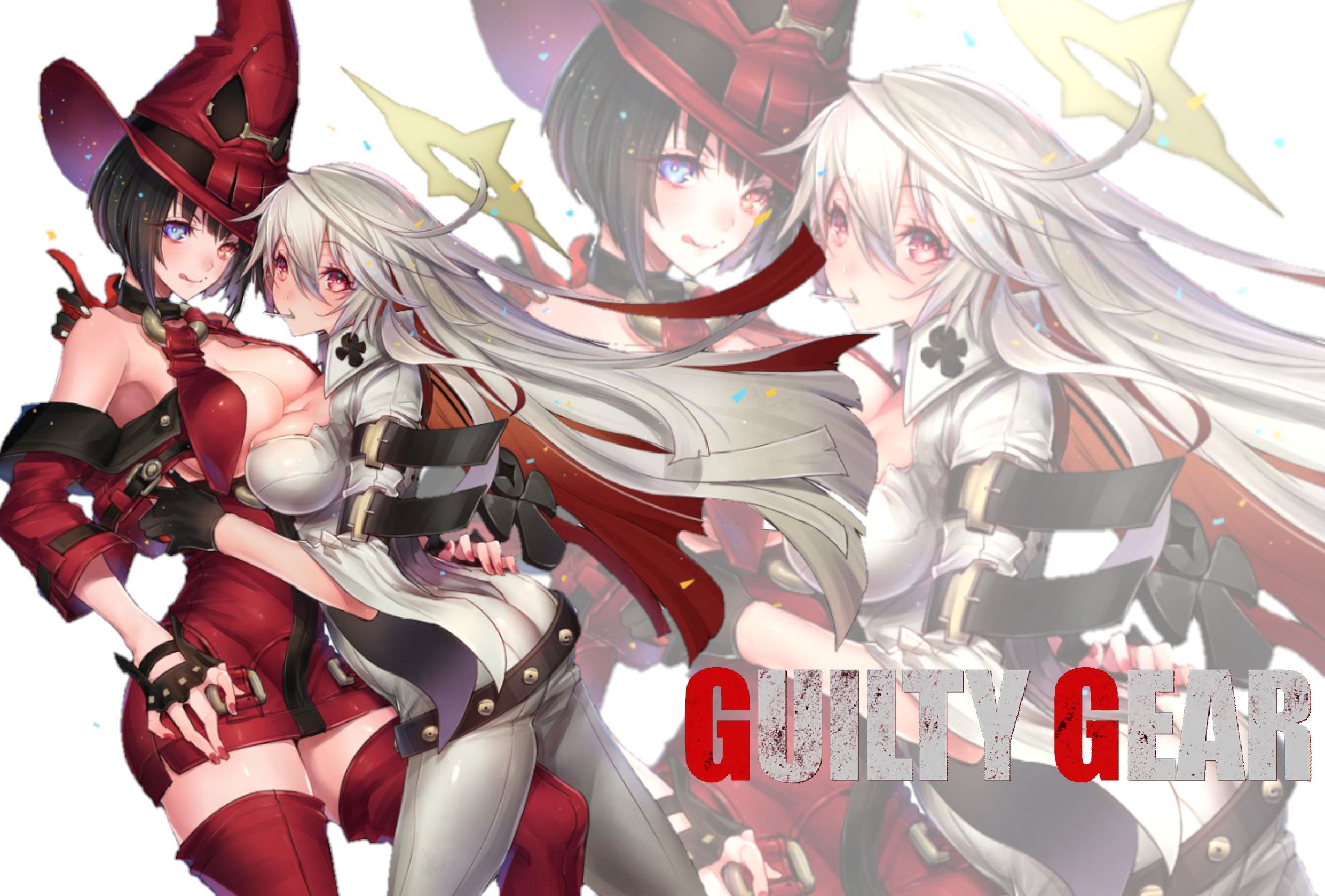 Anime 2482x1679 Guilty Gear I-No (Guilty Gear) Jack-O anime games anime girls