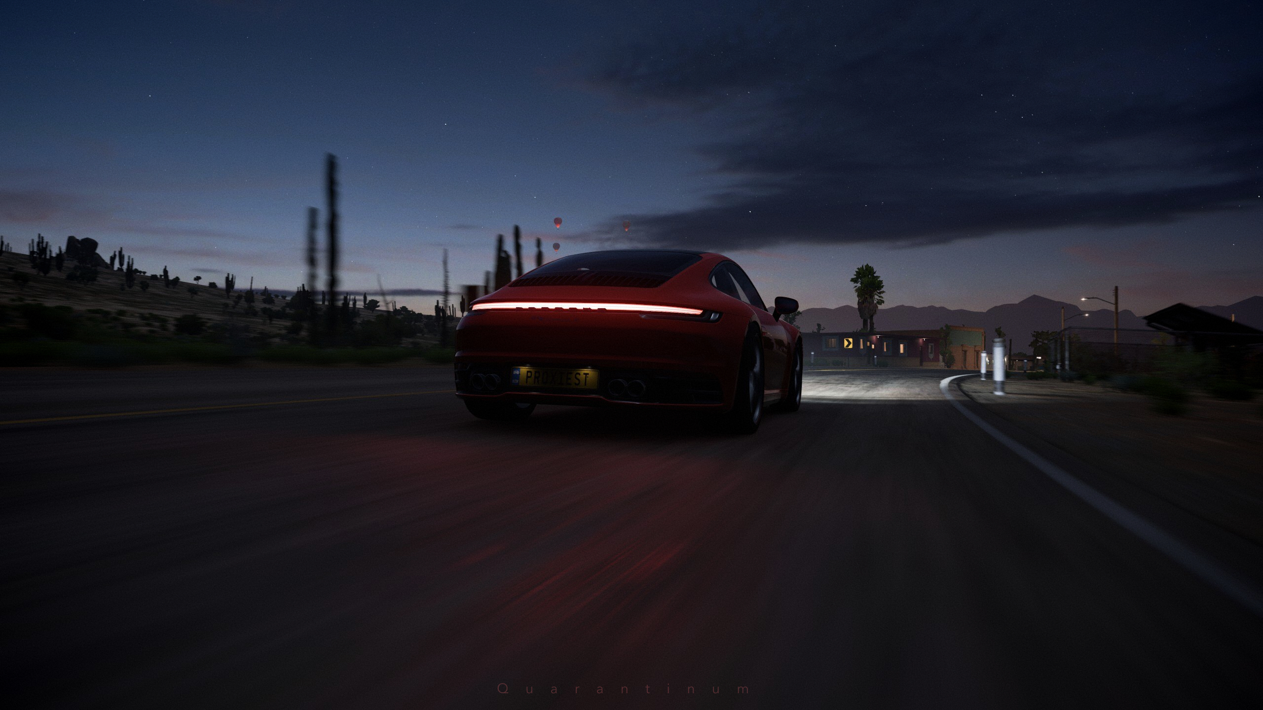 General 2560x1440 Forza Forza Horizon 5 racing Porsche evening Mexico video games horizon car supercars