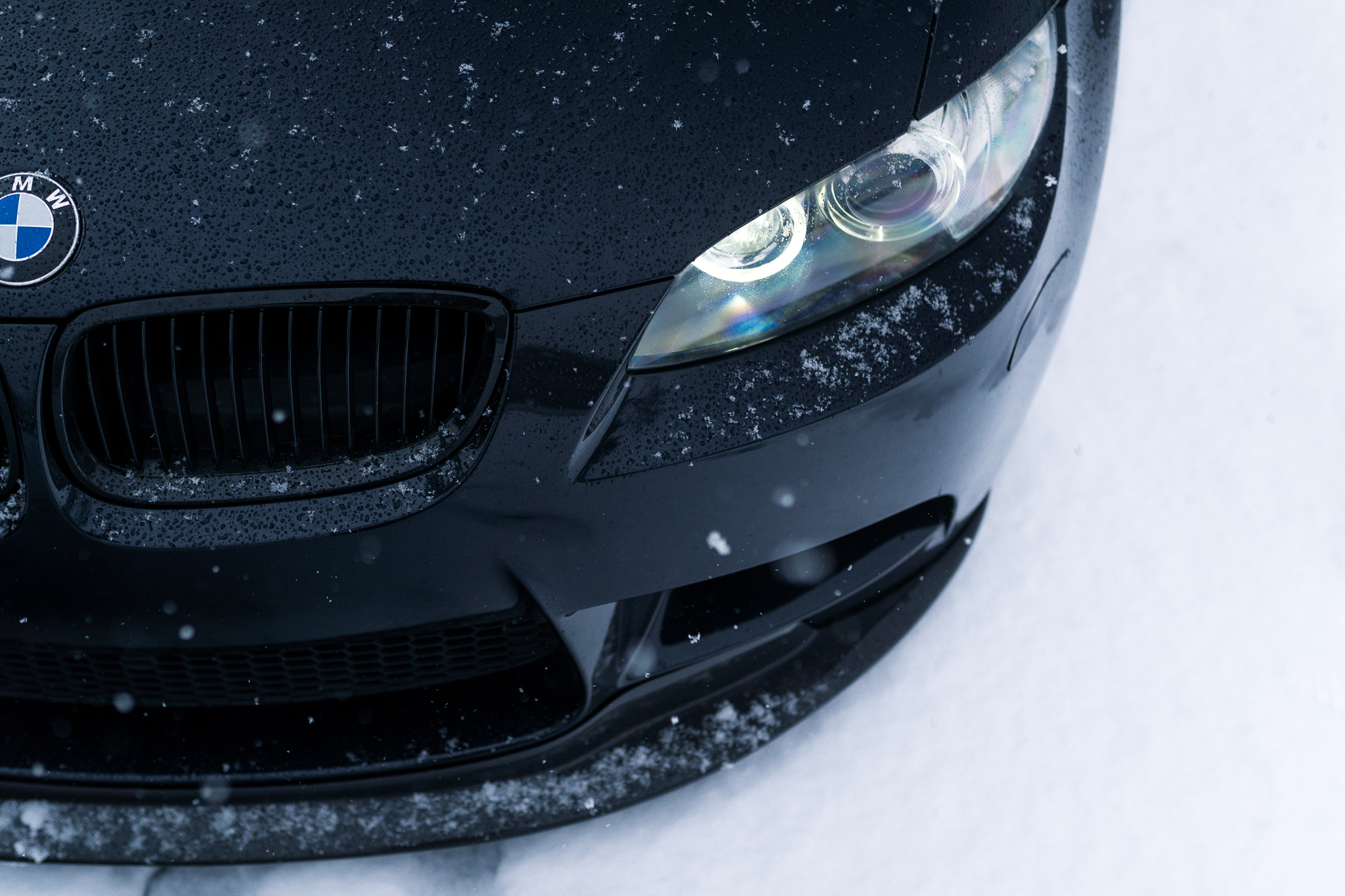 General 2048x1365 car BMW snow headlights