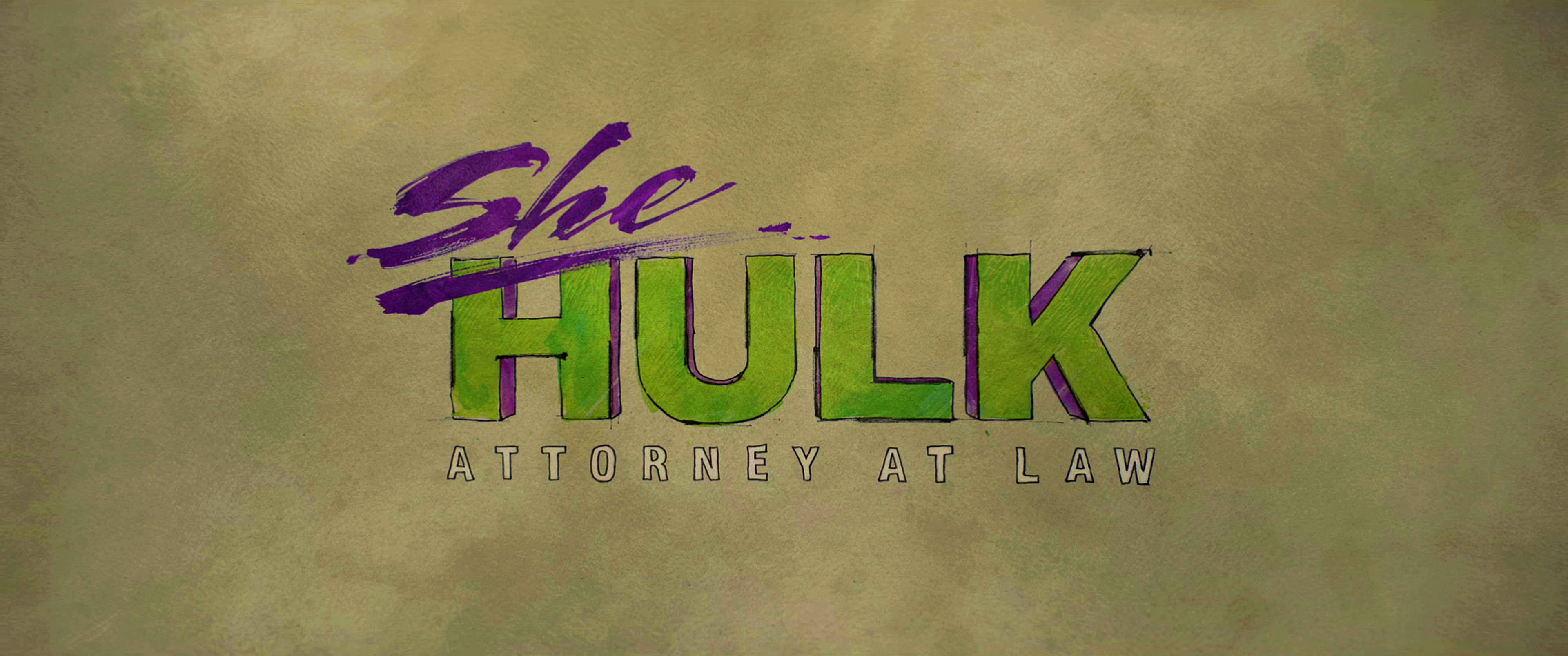 General 3840x1607 She-Hulk Marvel Cinematic Universe Marvel Comics Kagan McLeod TV simple background digital art ultrawide