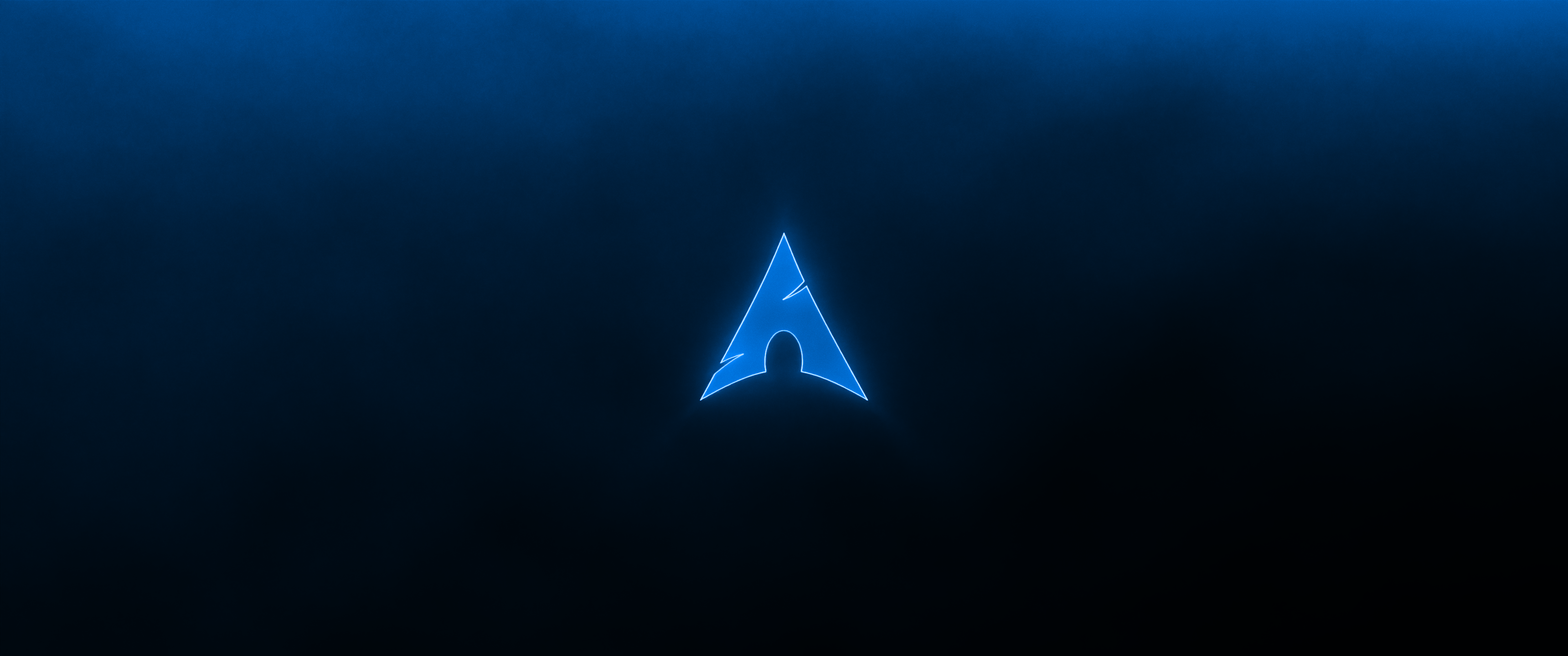 General 3440x1440 Arch Linux operating system digital art ultrawide simple background Linux