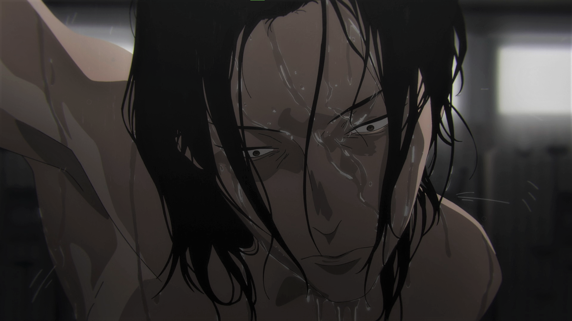 Anime 1919x1080 Jujutsu Kaisen Suguru Geto wet wet hair frown window anime Anime screenshot anime boys