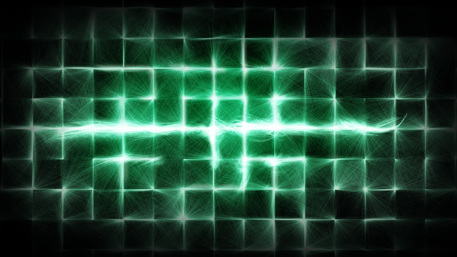 General 1920x1080 cube abstract colorful light green