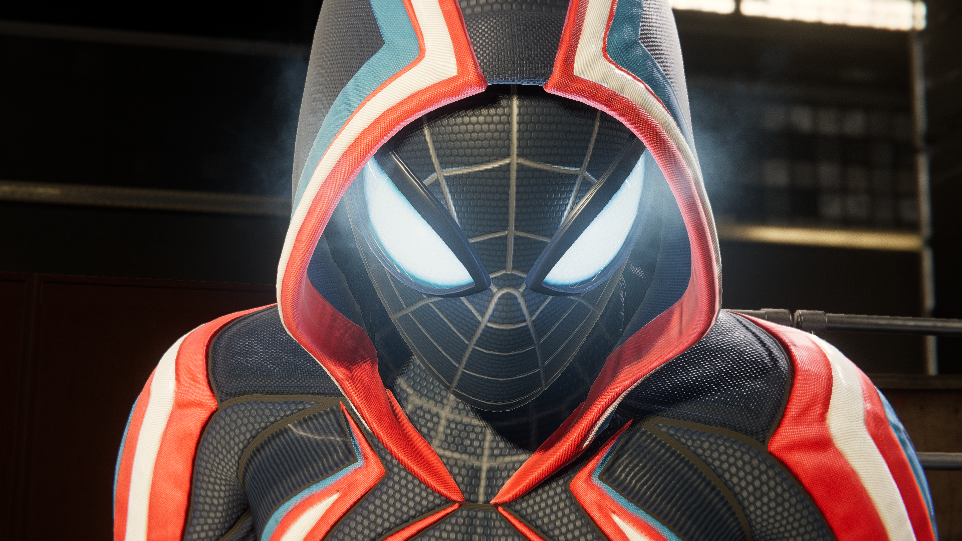 General 1920x1080 Spider-Man spider superhero bodysuit video game characters CGI hoods video games video game art screen shot closeup