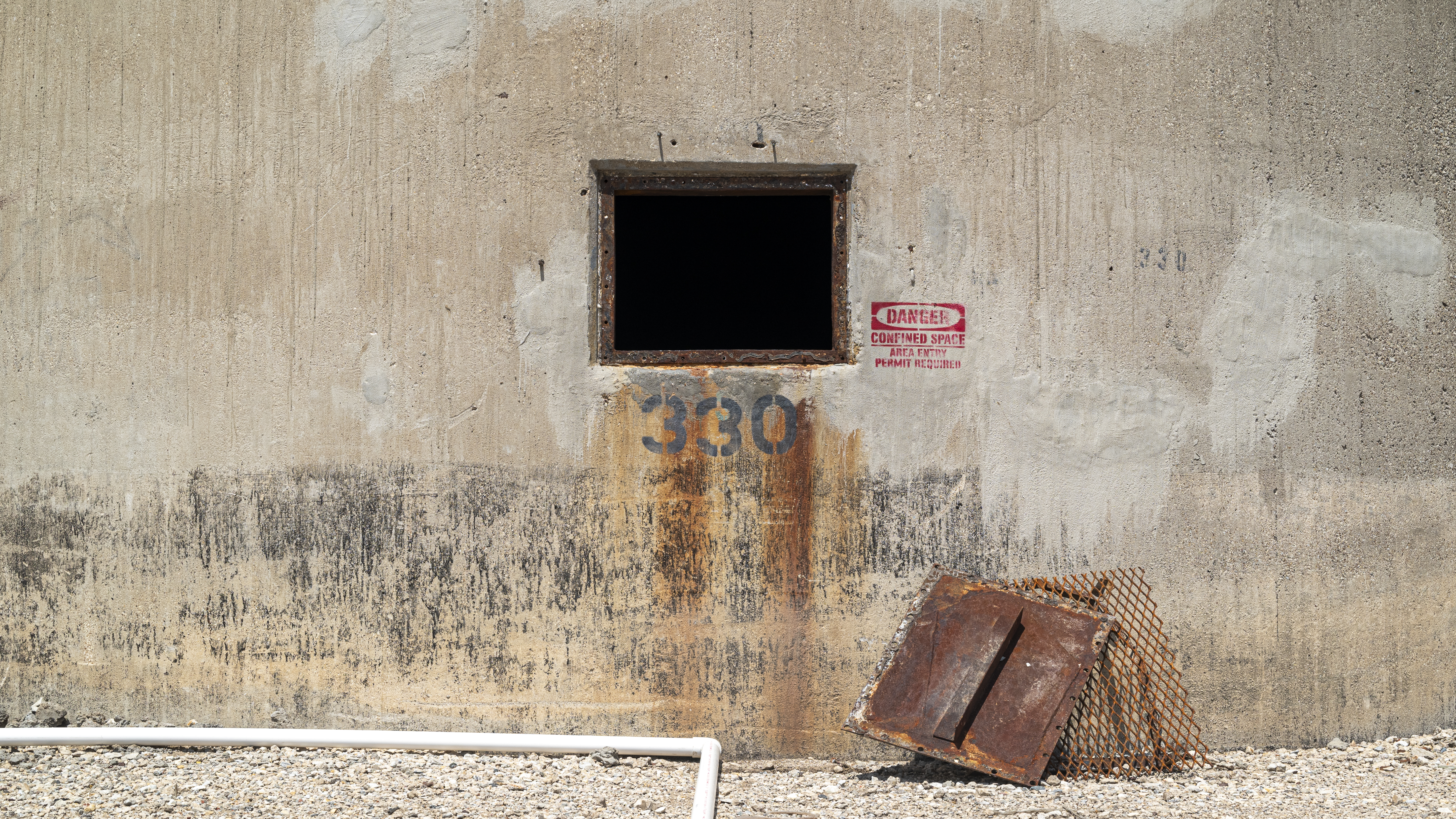 General 5866x3300 Jonathan Curry photography silo Rustic industrial warning signs minimalism