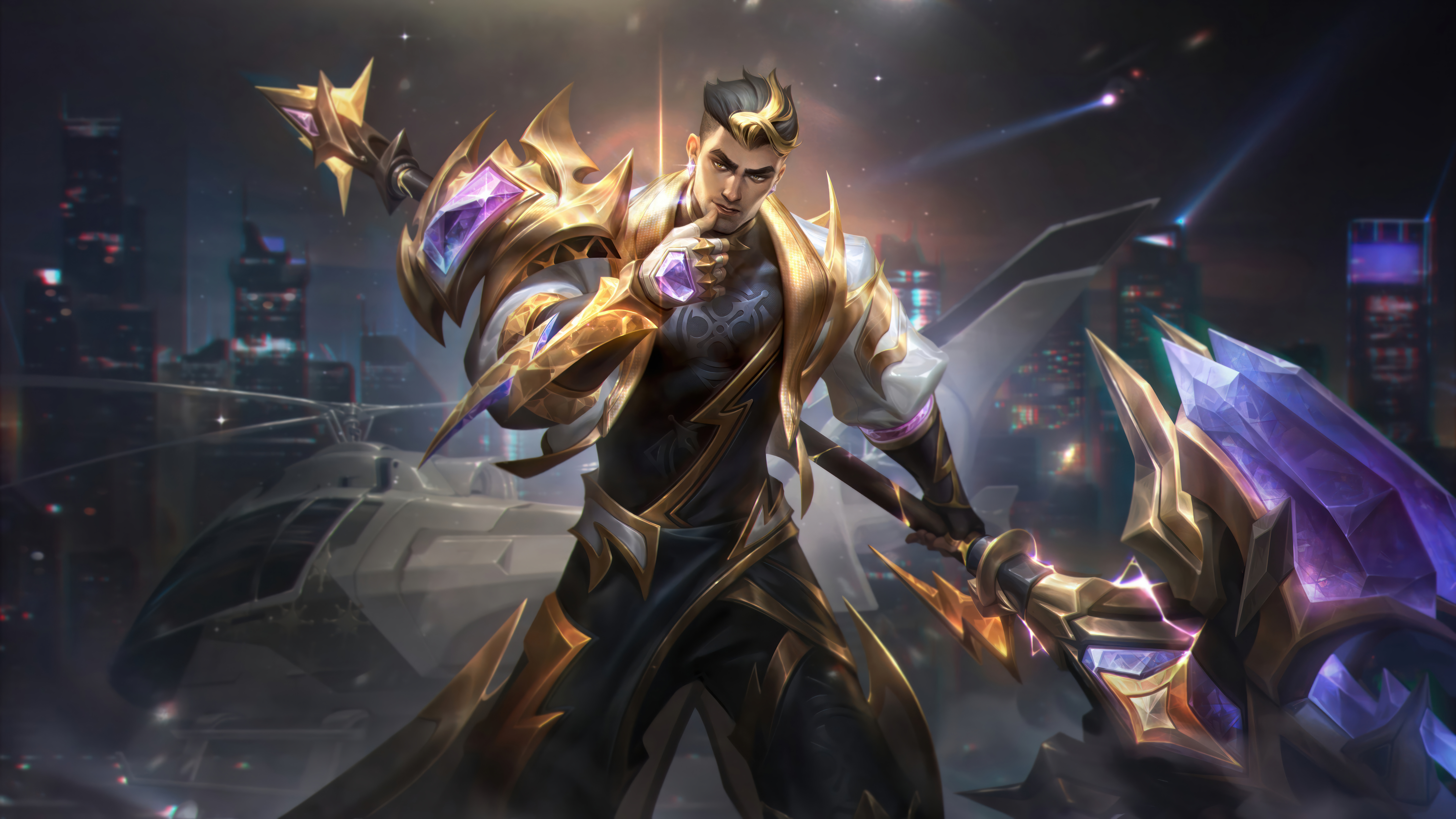 General 7680x4320 Prestige Edition (League of Legends) Worlds 2024 (League of Legends) League of Legends digital art Riot Games GZG 4K video games Jayce (League of Legends) T1 (League of Legends)