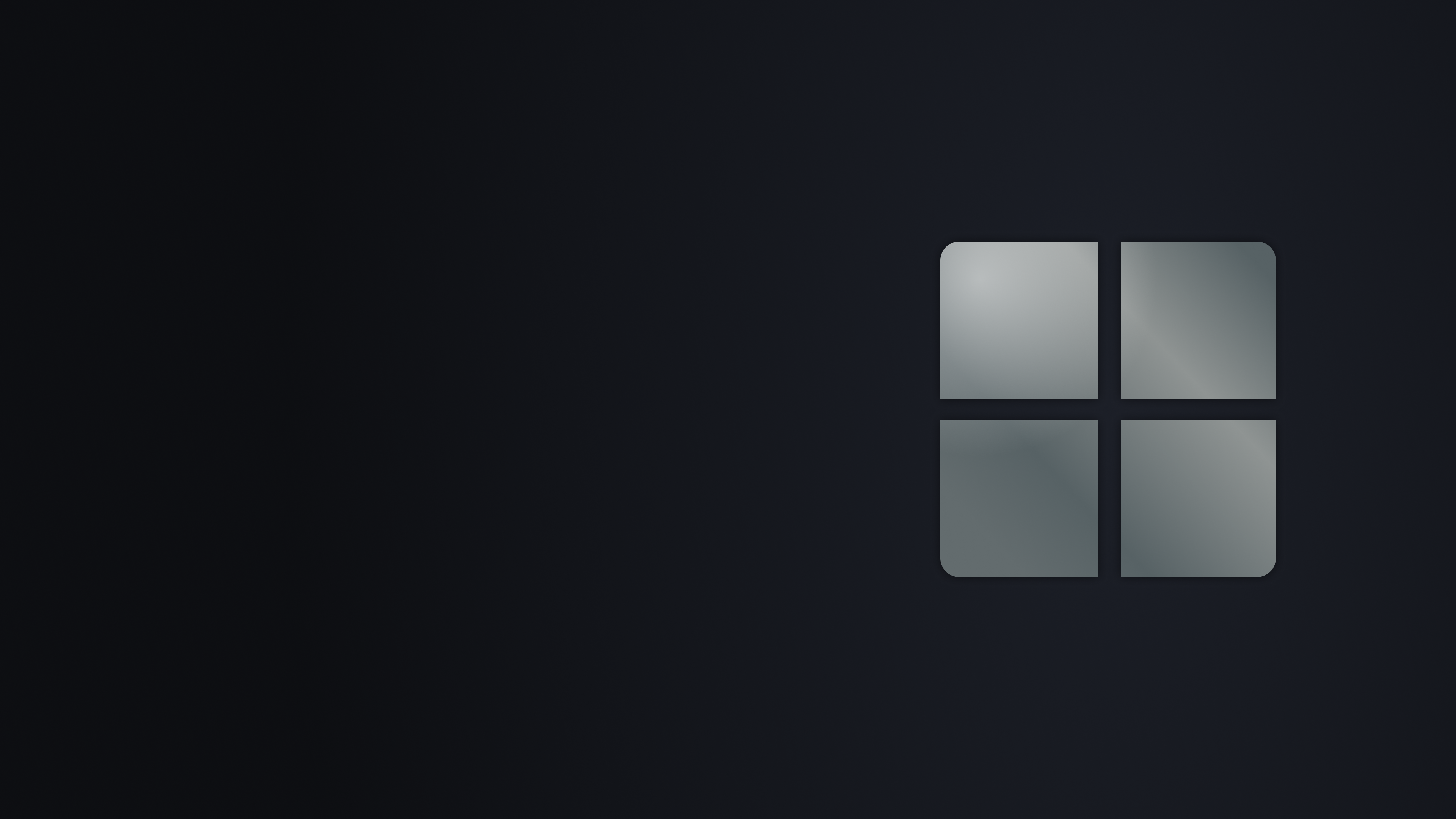 General 3840x2160 Windows 12 simple background digital art windows logo