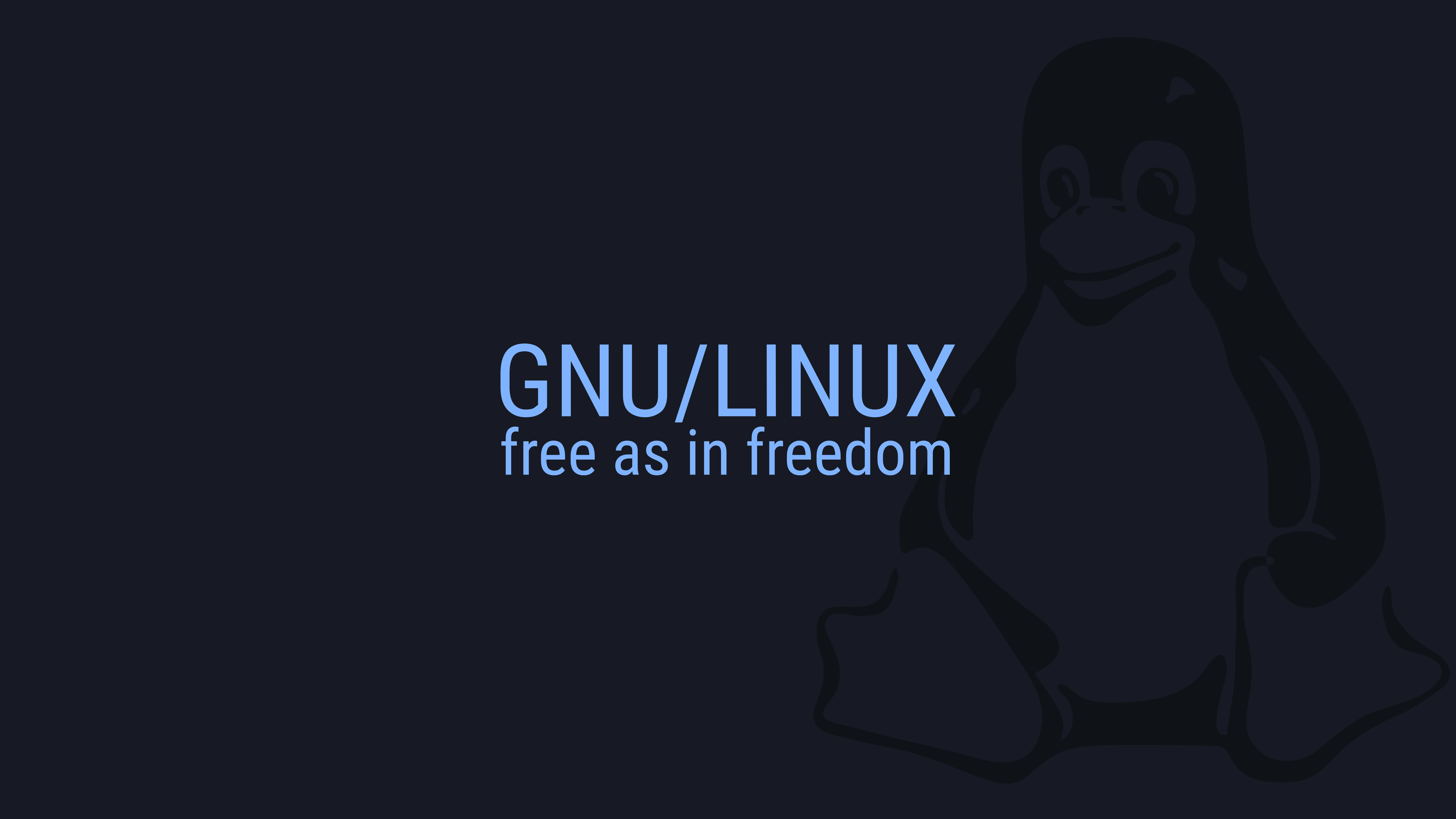 General 7680x4320 Tux Linux minimalism operating system