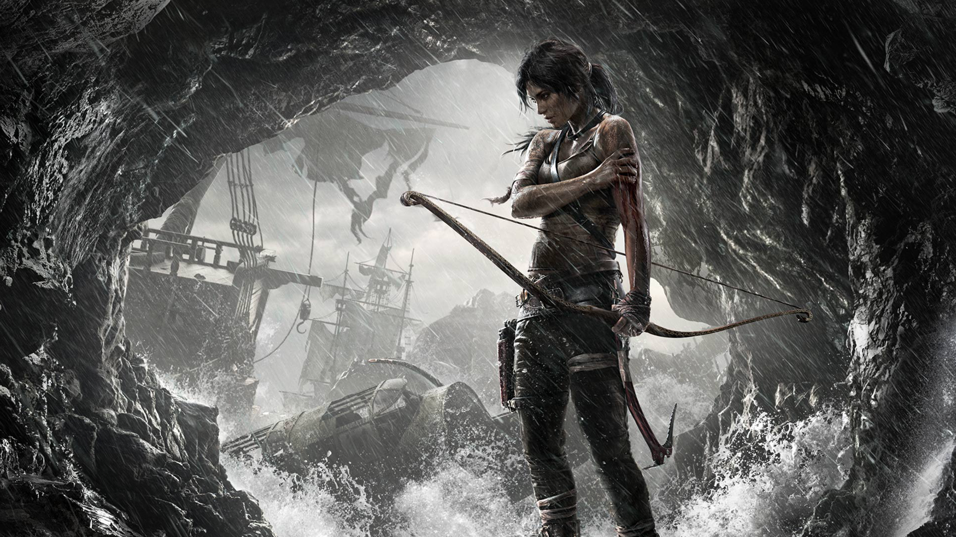 General 1920x1080 Tomb Raider (2013) video games Lara Croft (Tomb Raider) Tomb Raider bow video game girls video game art video game characters PC gaming