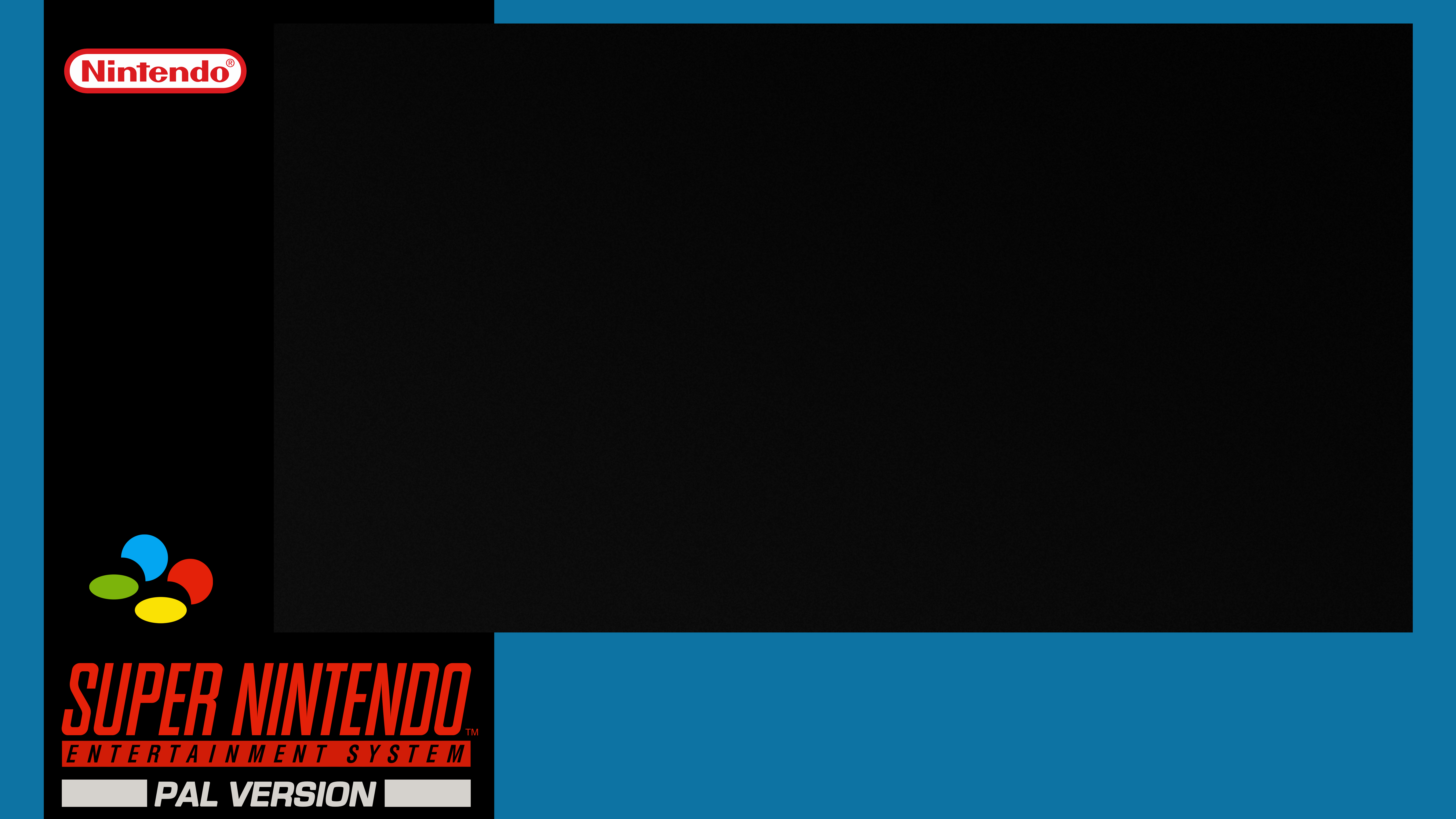 General 7680x4320 SNES Nintendo retro games video games simple background logo