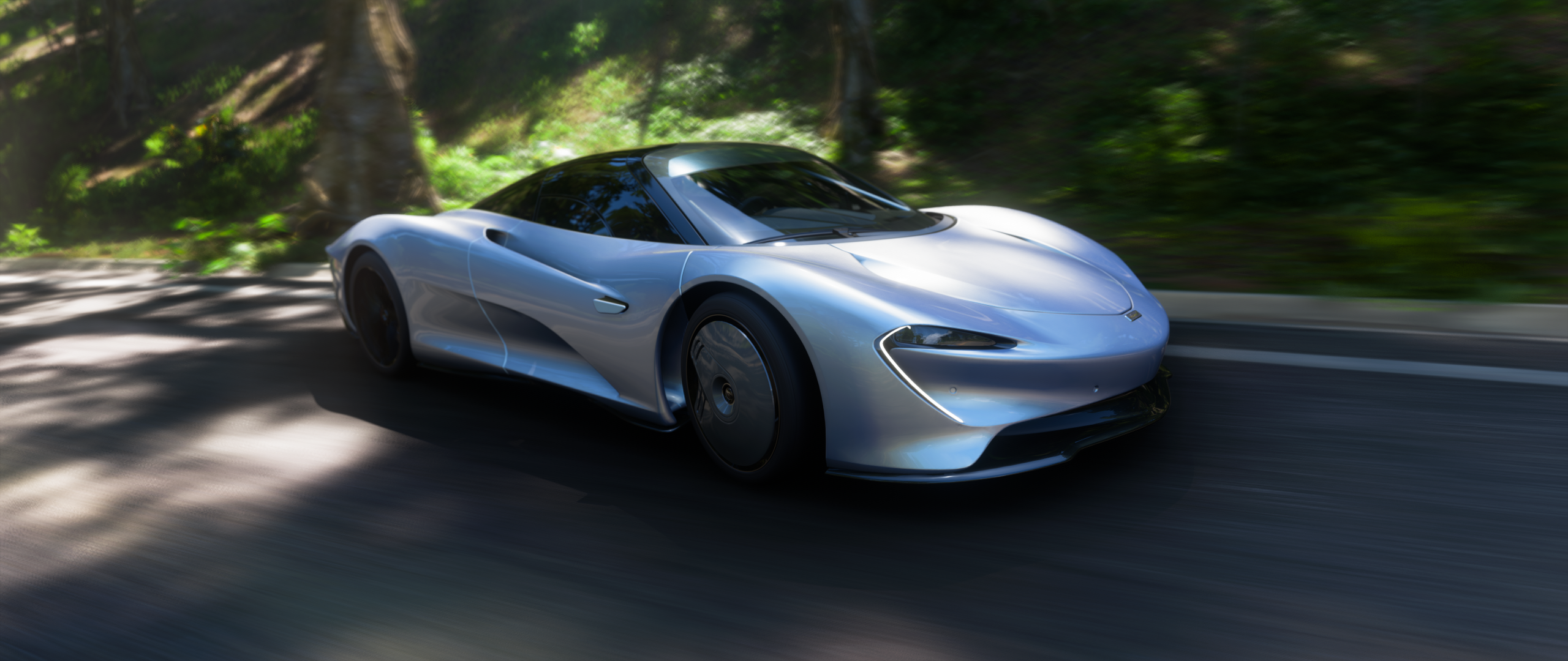 General 2560x1080 Forza Horizon 5 video games screen shot ultrawide McLaren Speedtail car