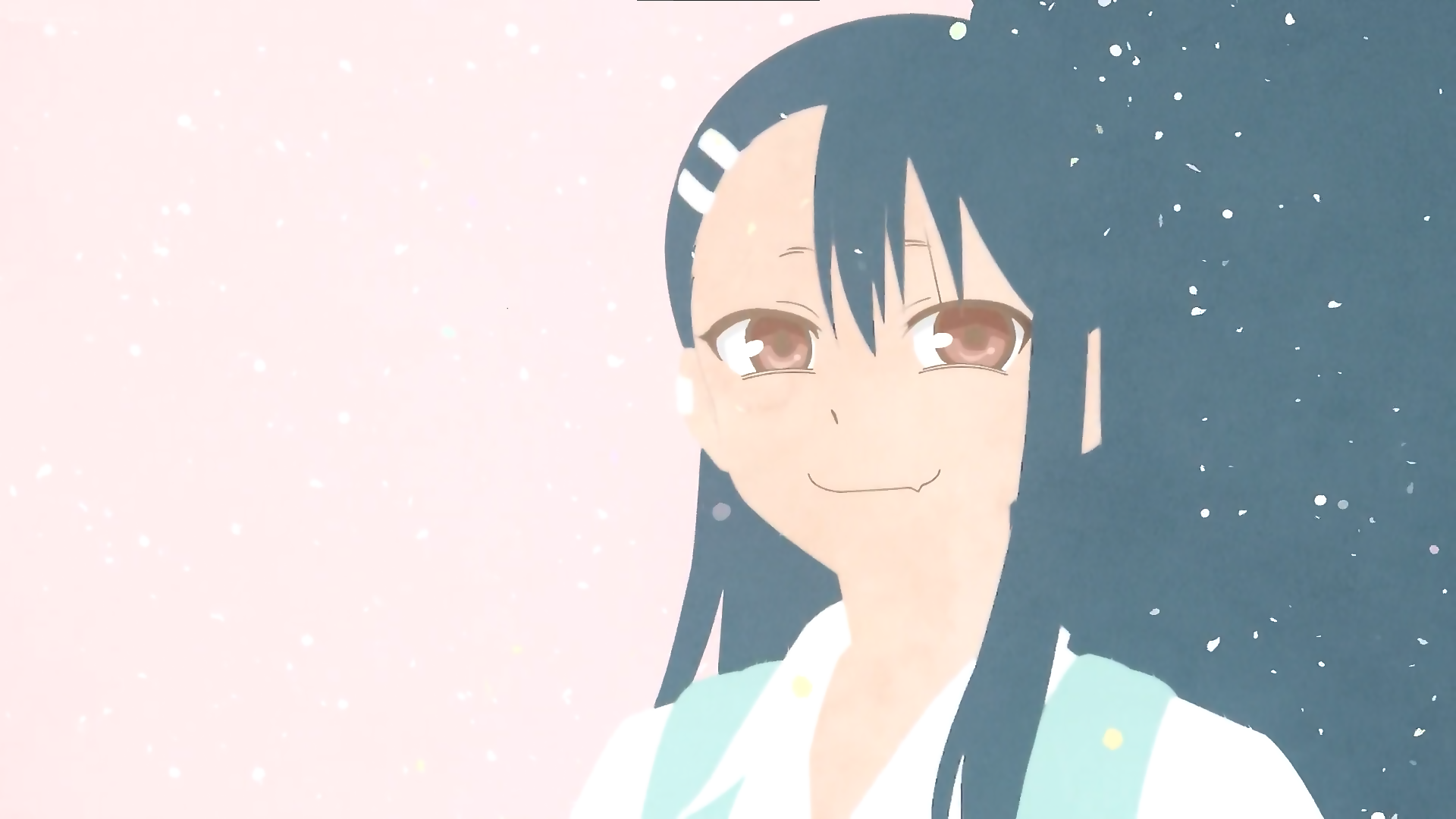 Hayase nagatoro anime girl on colored background