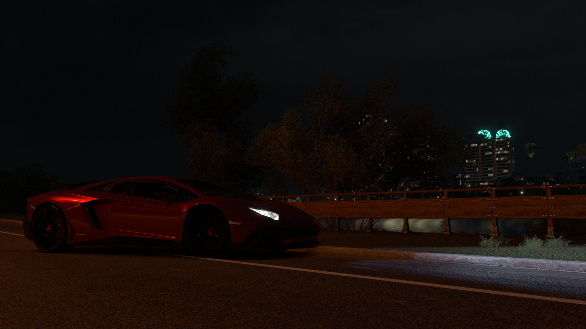 General 1920x1080 Forza Horizon 3 video games car vehicle screen shot Lamborghini Lamborghini Aventador