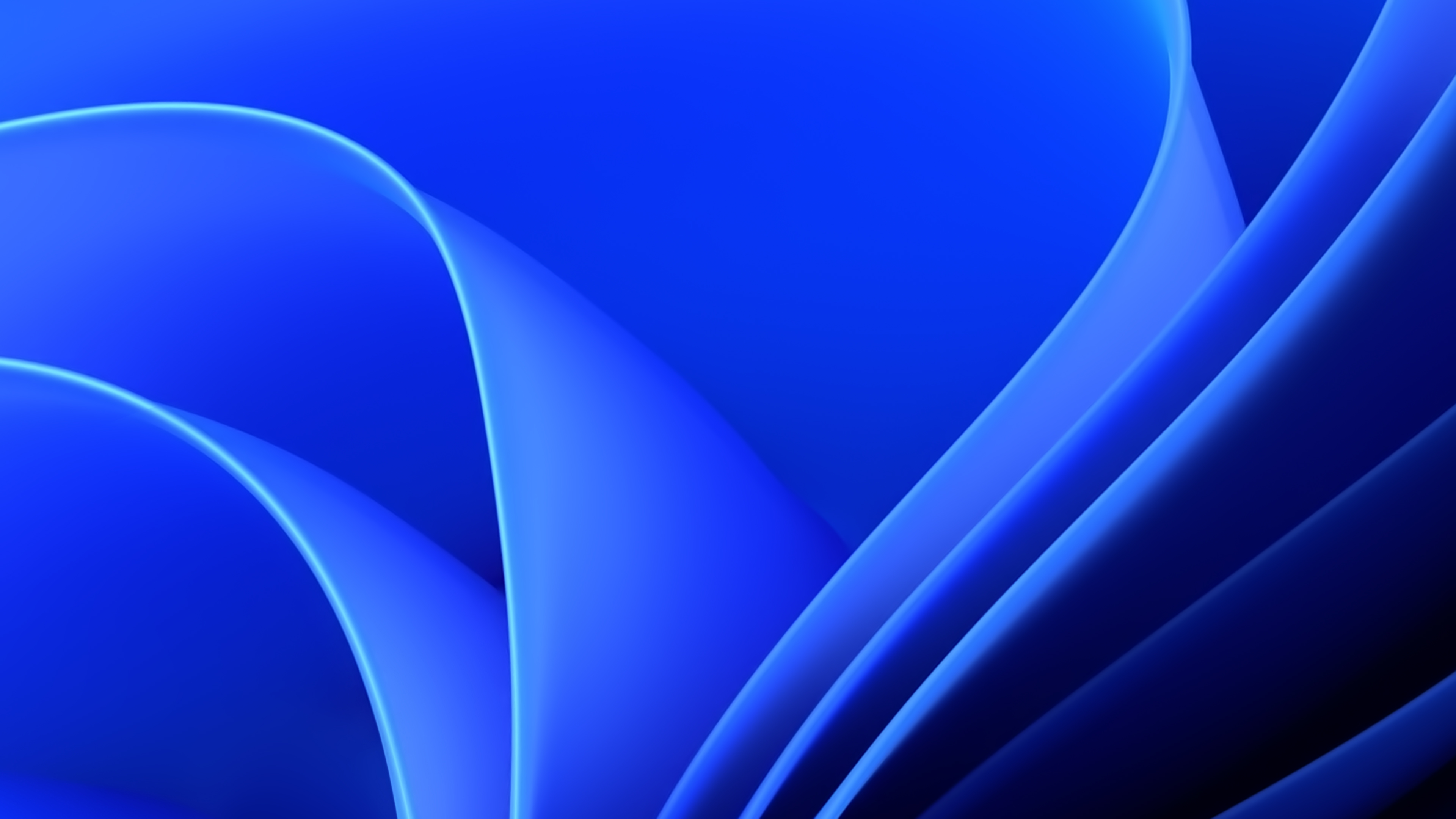 General 3840x2160 abstract windows 11 blue background digital art