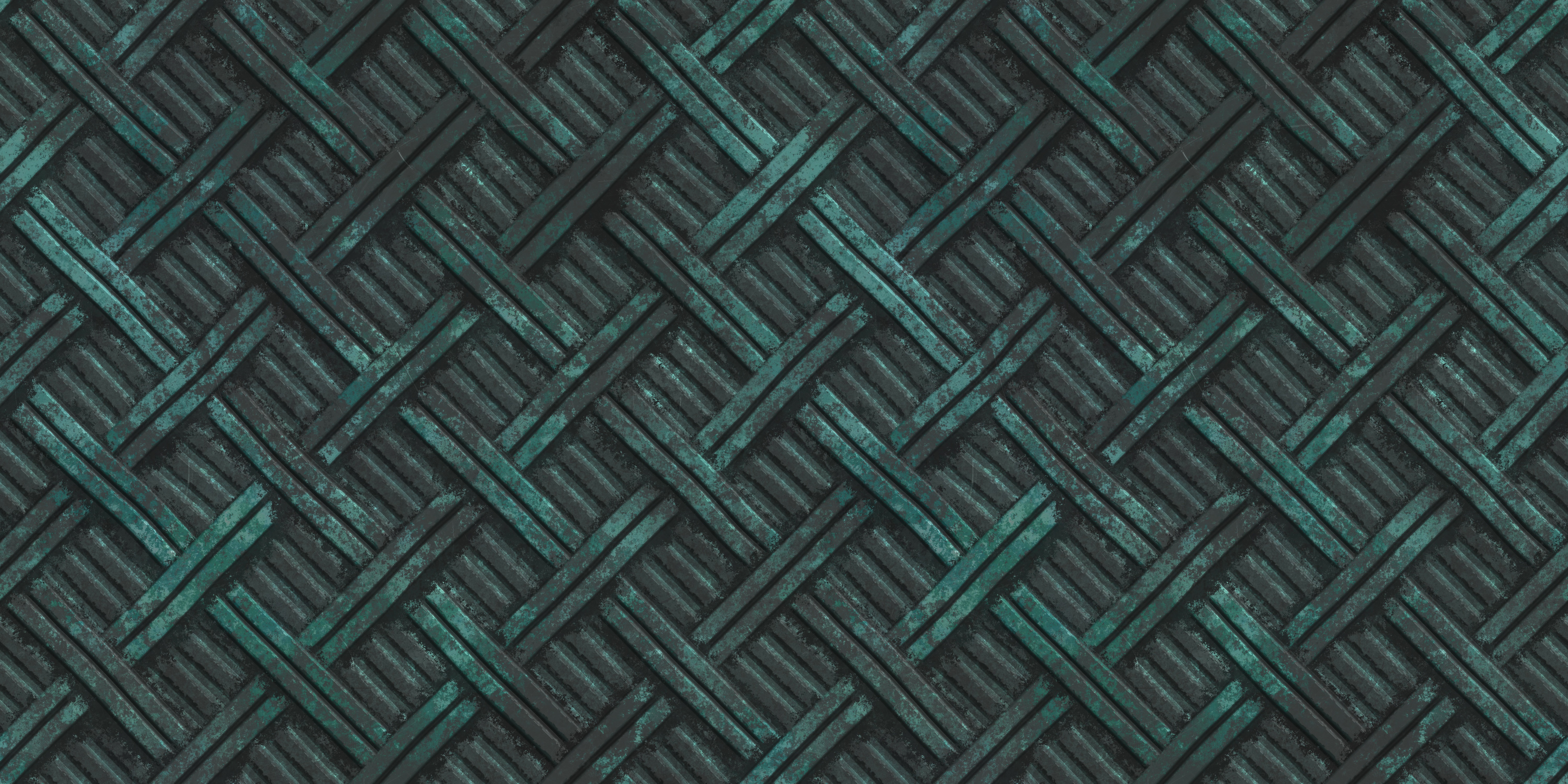 General 6000x3000 texture pattern vintage abstract 3D Abstract structure grunge green rust stripes digital art