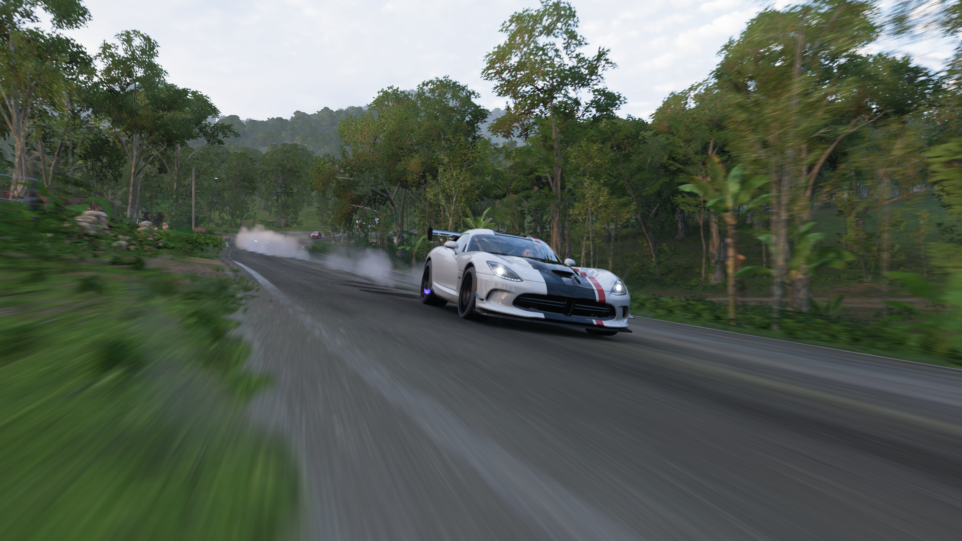 General 1920x1080 Forza Forza Horizon 5 road asphalt Dodge Dodge Viper video games car vehicle screen shot white cars racing
