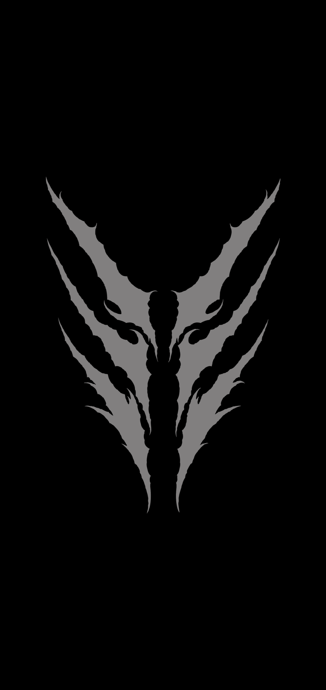 General 1080x2280 Orbit Culture logo death metal minimalism black background
