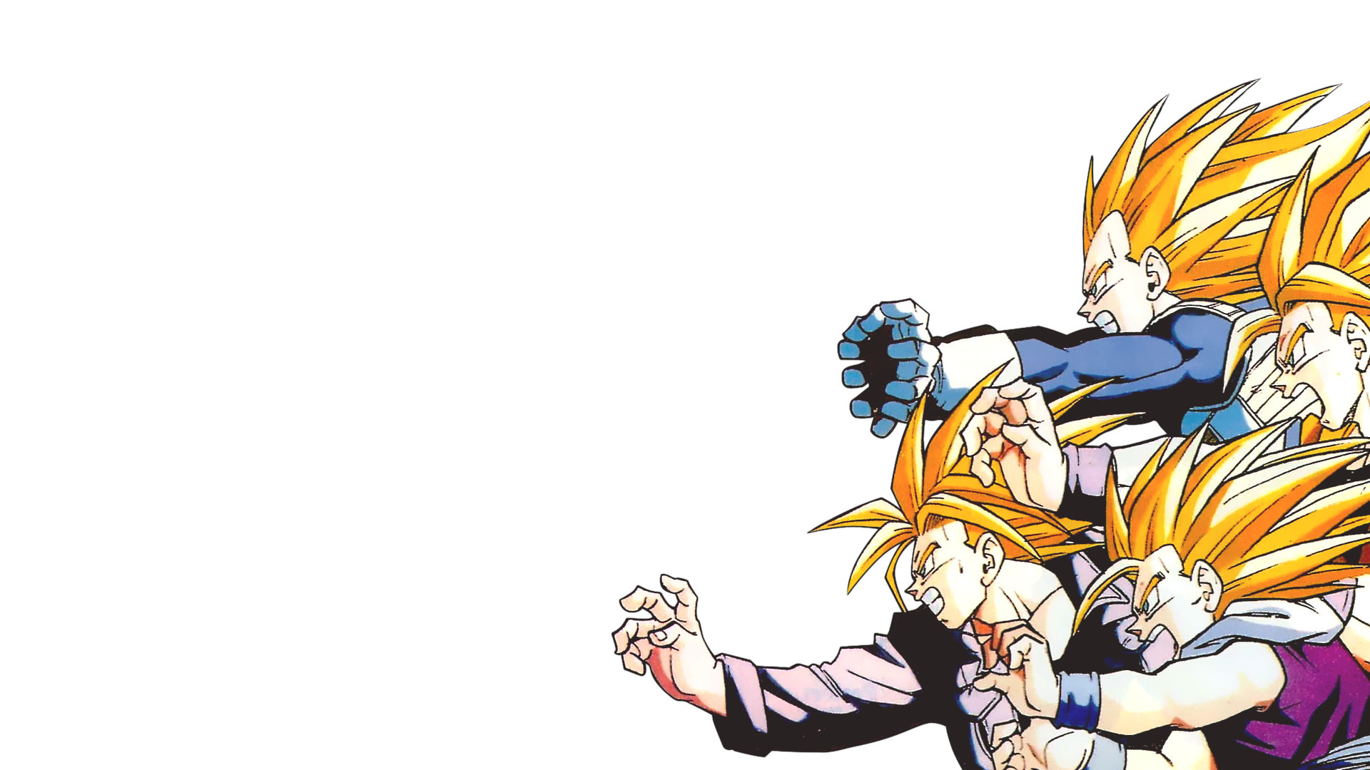 Sōsaku Hanga Dragon Ball Z Live Wallpaper: Gohan & Vegeta Themes