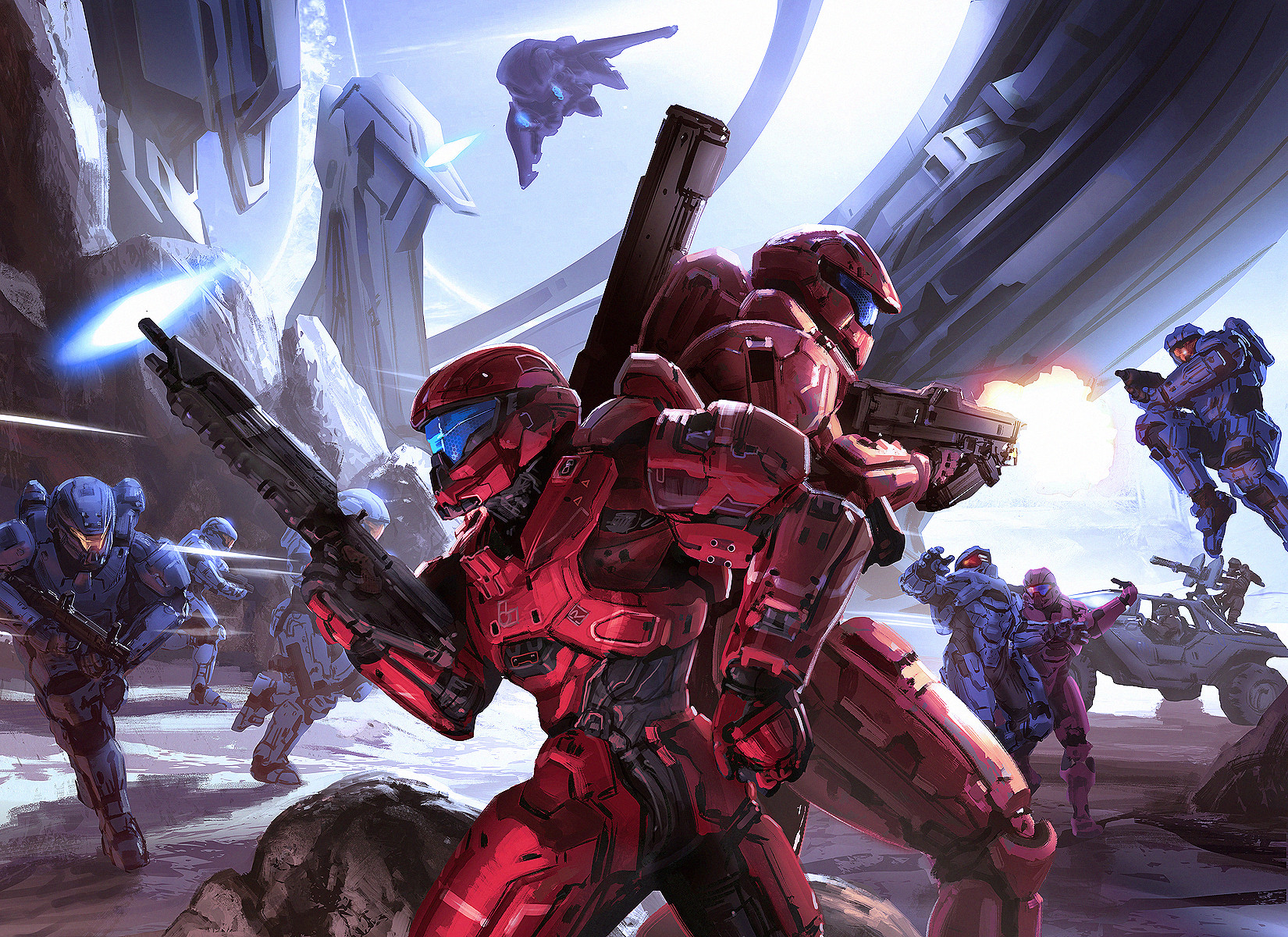 General 1650x1200 Halo (game) video games science fiction video game art Isaac Hannaford
