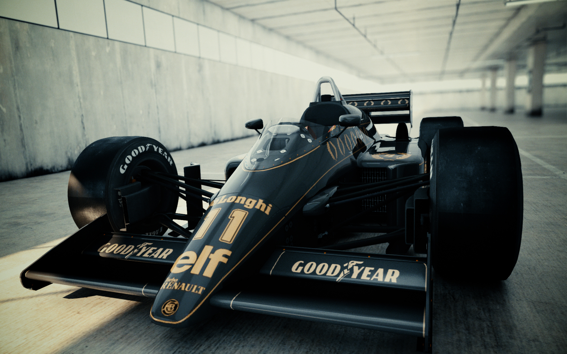 General 1920x1200 car vehicle race cars black cars Lotus livery Formula 1