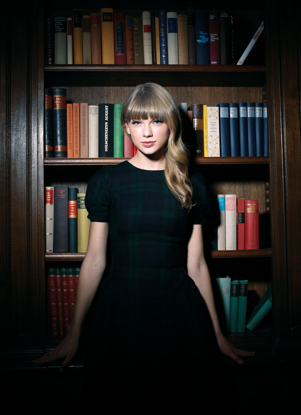 People 1028x1417 Taylor Swift singer women blue eyes blonde books looking at viewer celebrity spotlights