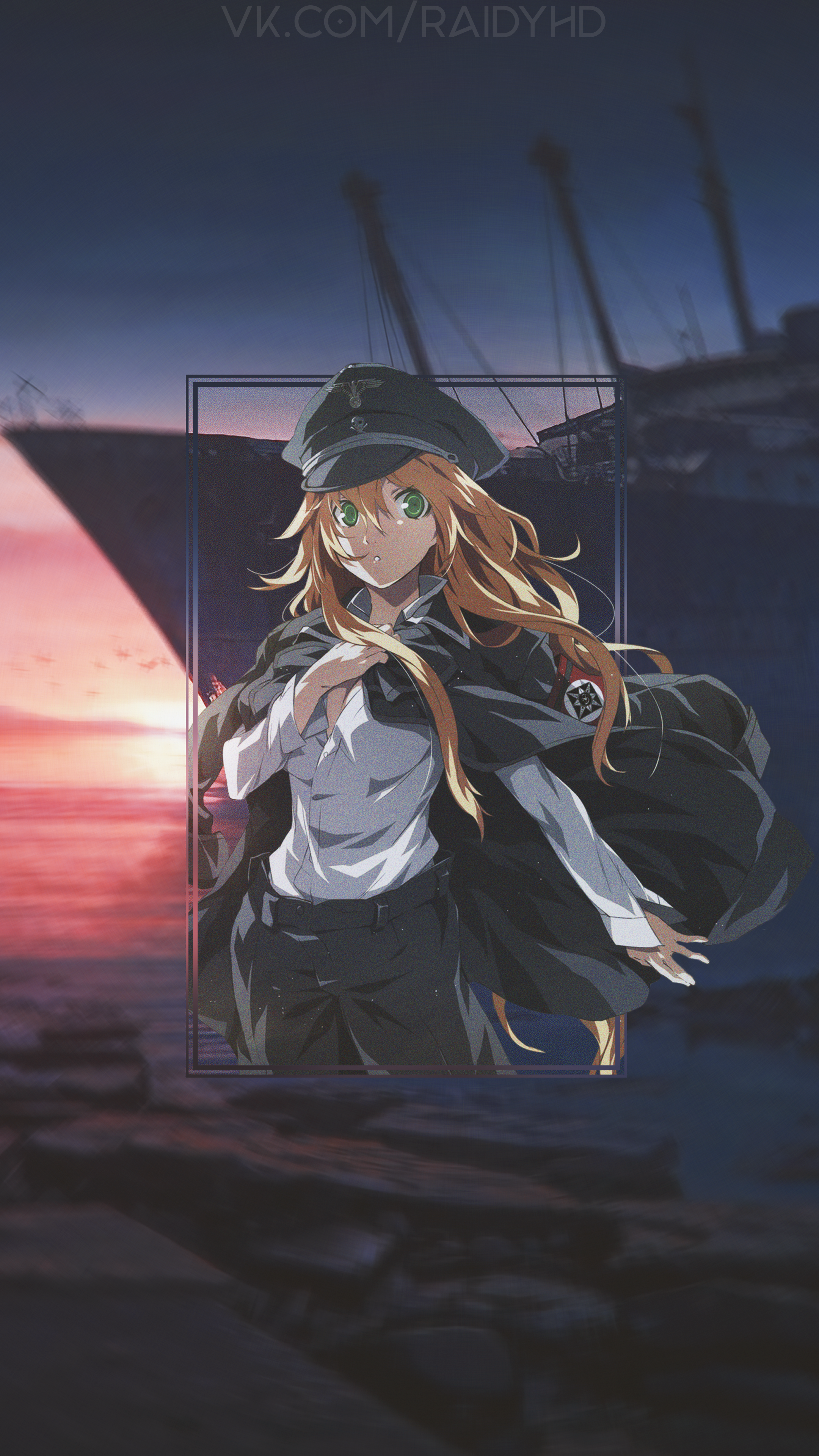 Anime 2160x3840 anime anime girls picture-in-picture ship Dies Irae