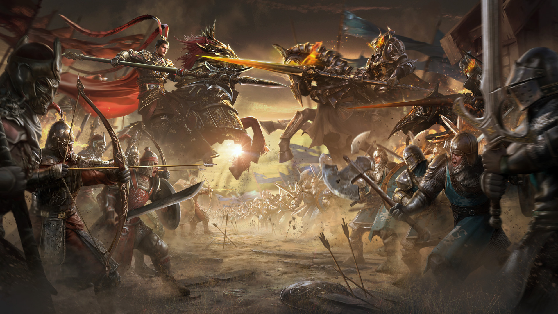 General 1920x1080 Blood of Steel video games fantasy art battle