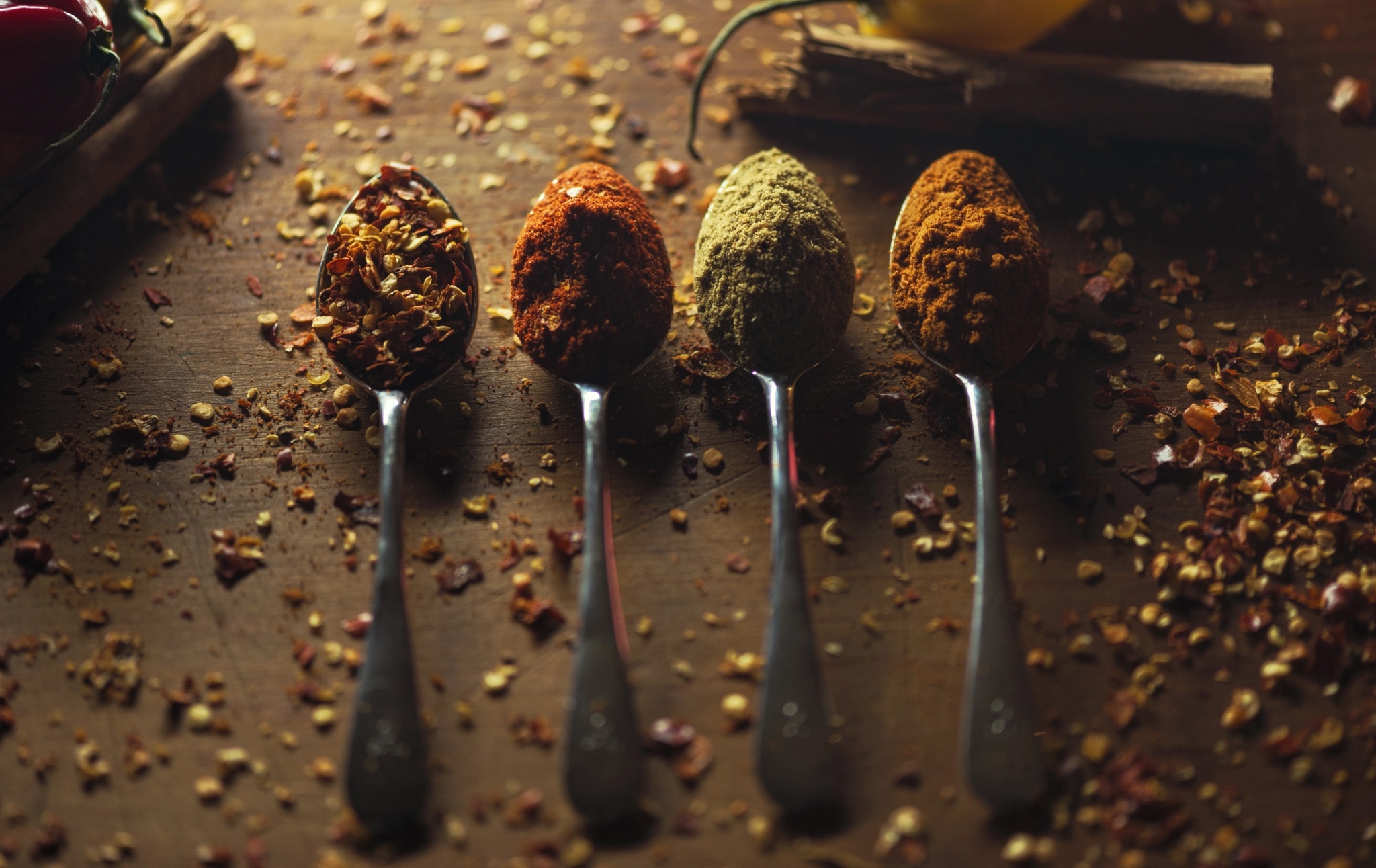 General 2048x1292 spoon food spices depth of field paprika (spice)