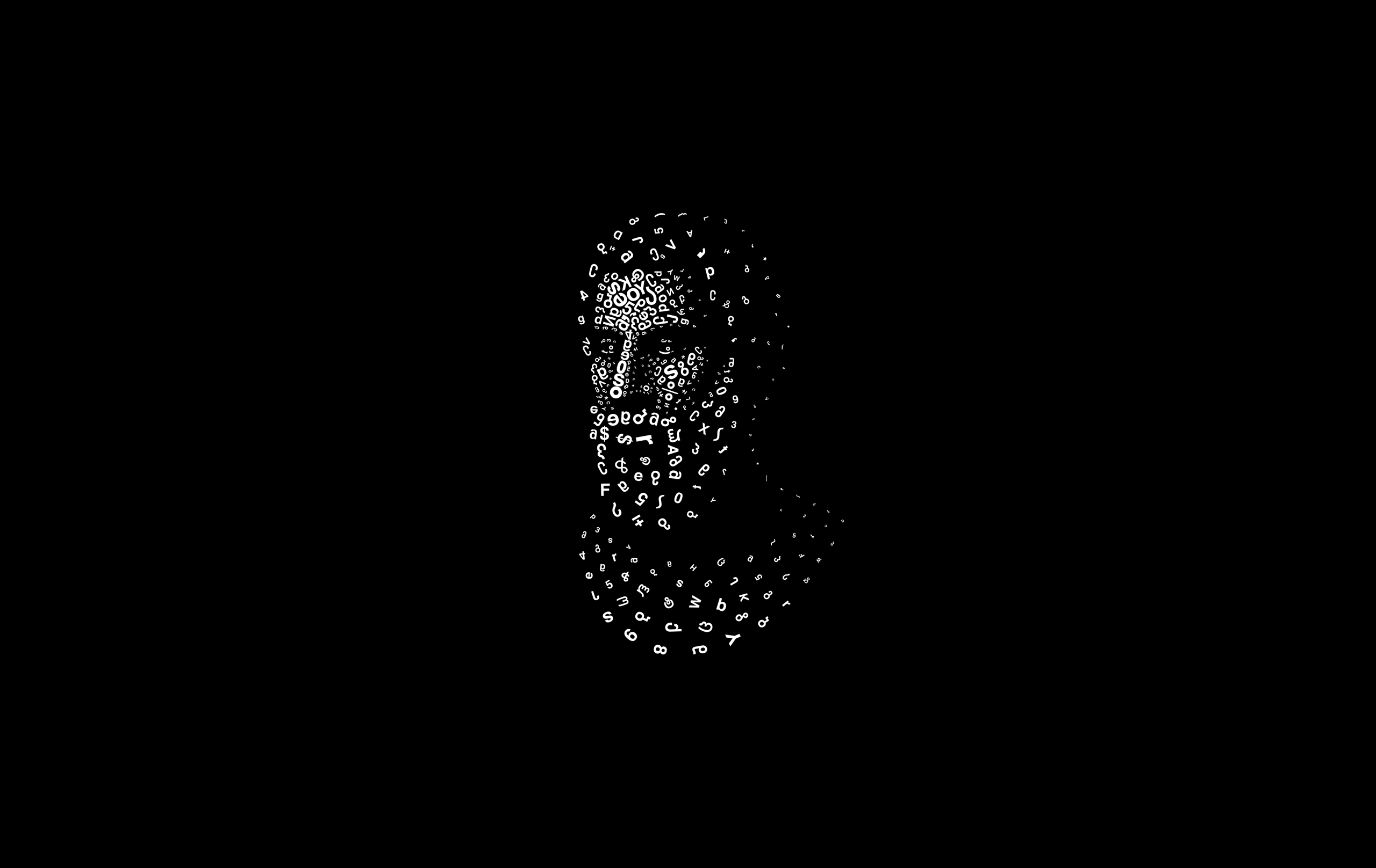 General 2560x1617 minimalism monochrome black background face Greek philosophers numbers beard typography black