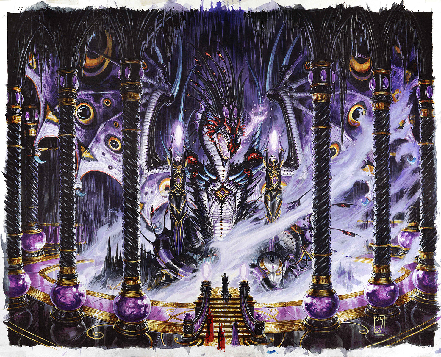 General 1482x1200 Heroes of Might And Magic 5 dragon fantasy art