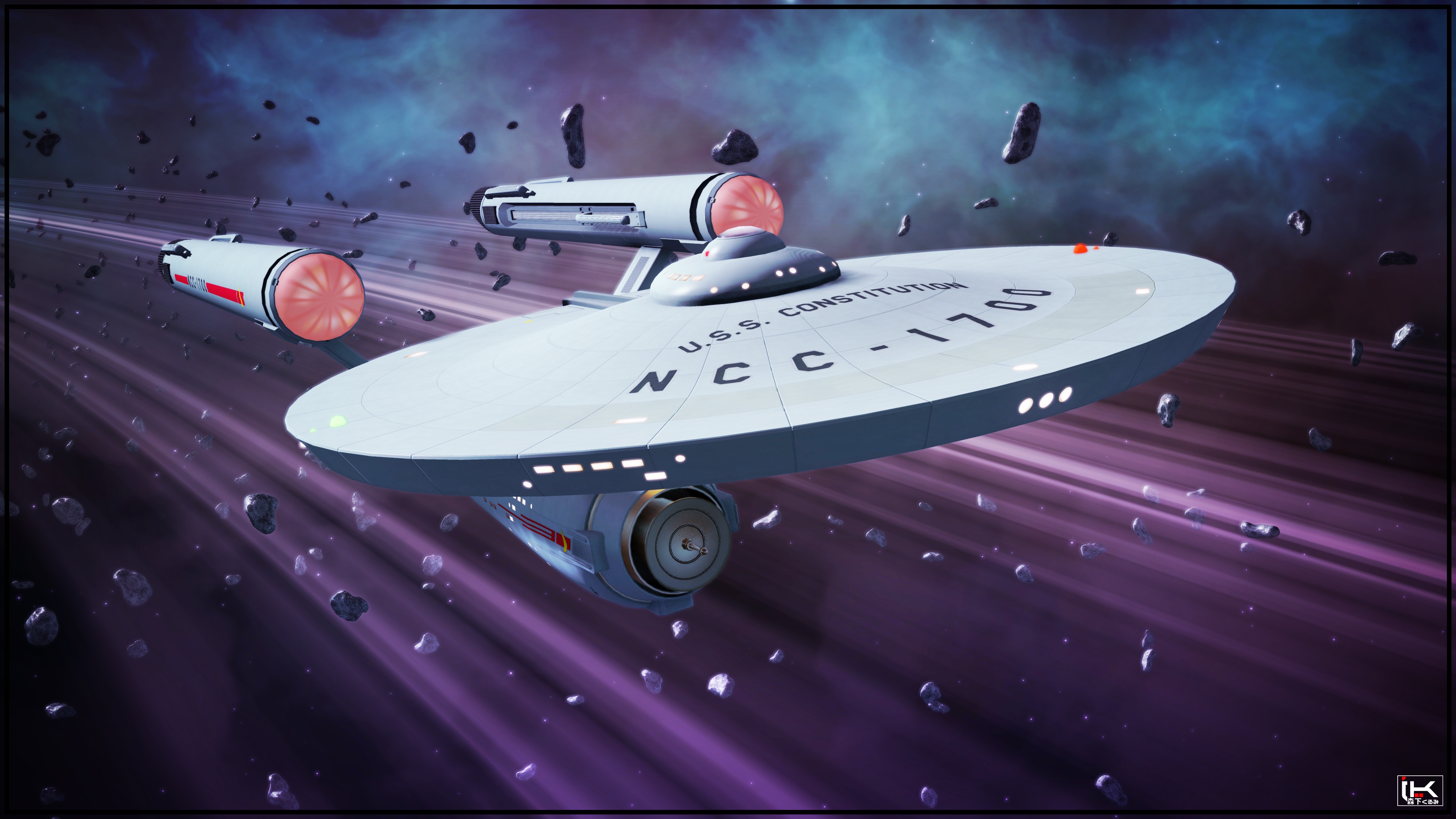 General 3840x2160 Star Trek Star Trek: TOS spaceship vehicle