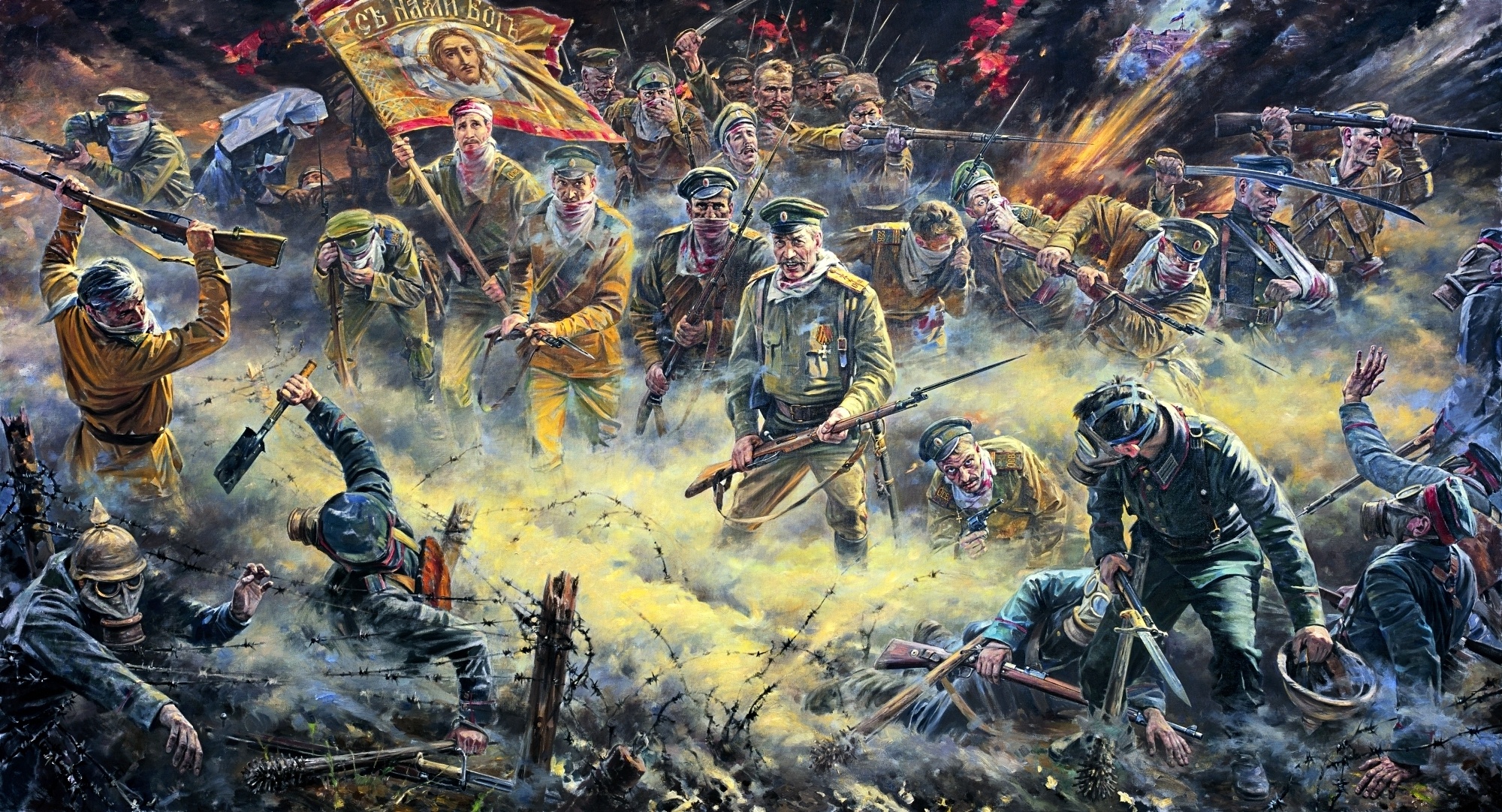 General 2000x1082 Russia war artwork World War I