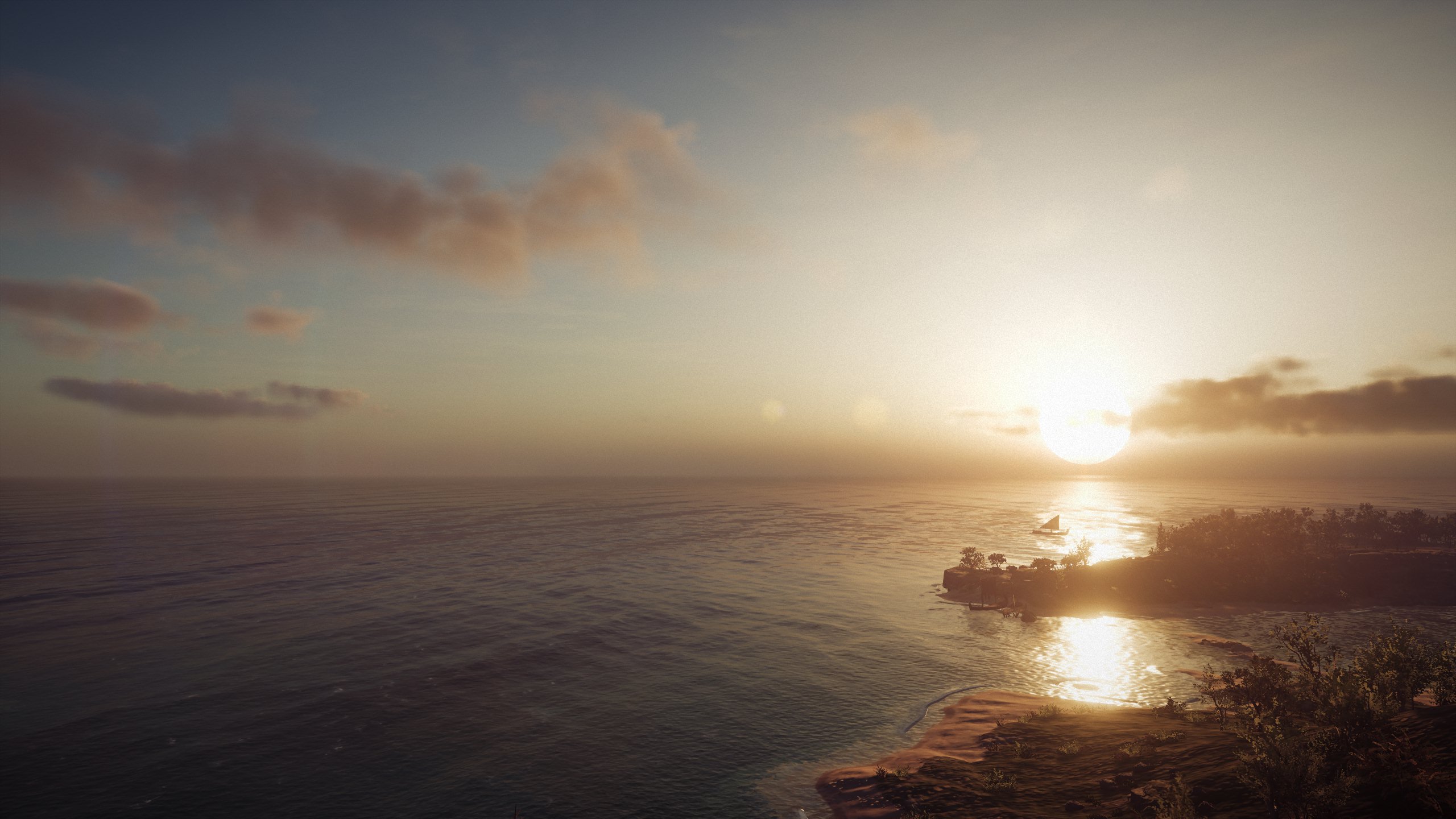 General 2560x1440 sunset Assassin's Creed horizon