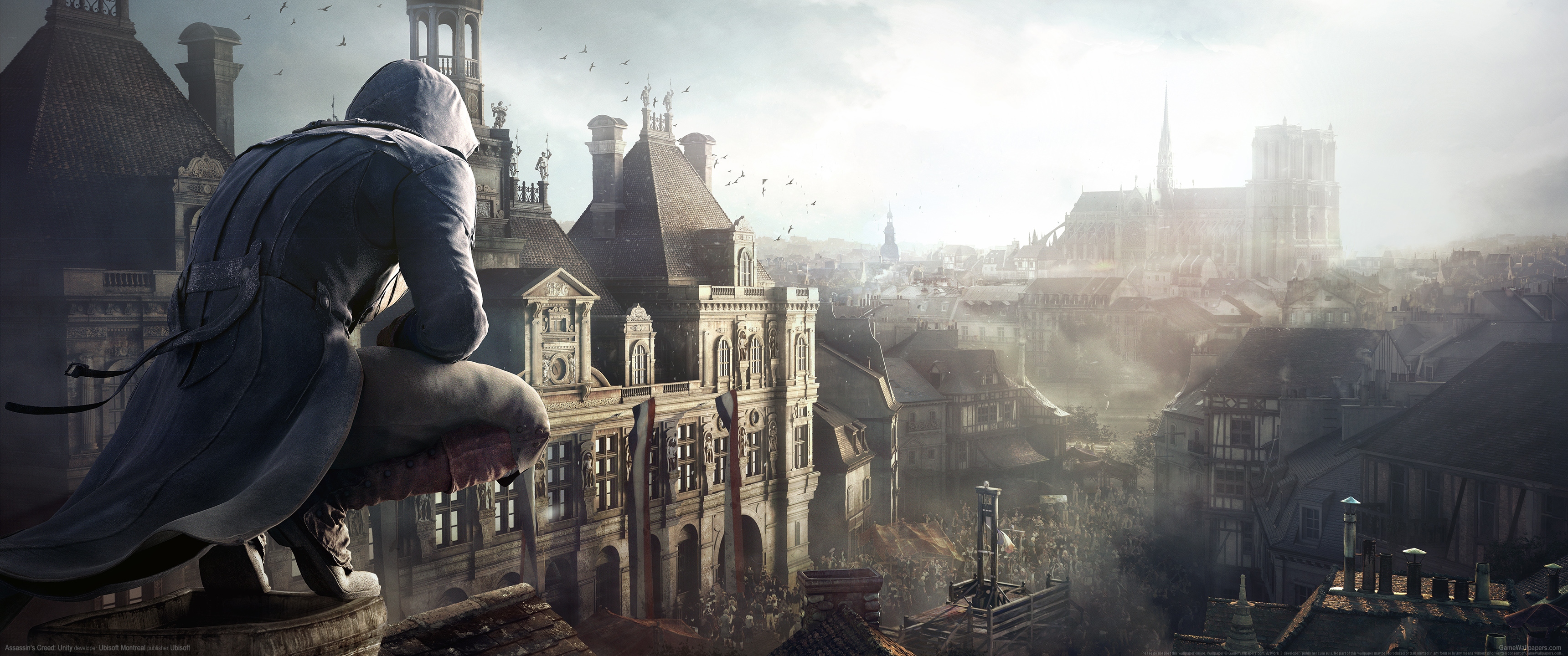 General 3440x1440 video games video game art ultrawide Assassin's Creed Assassin's Creed Unity Arno Dorian