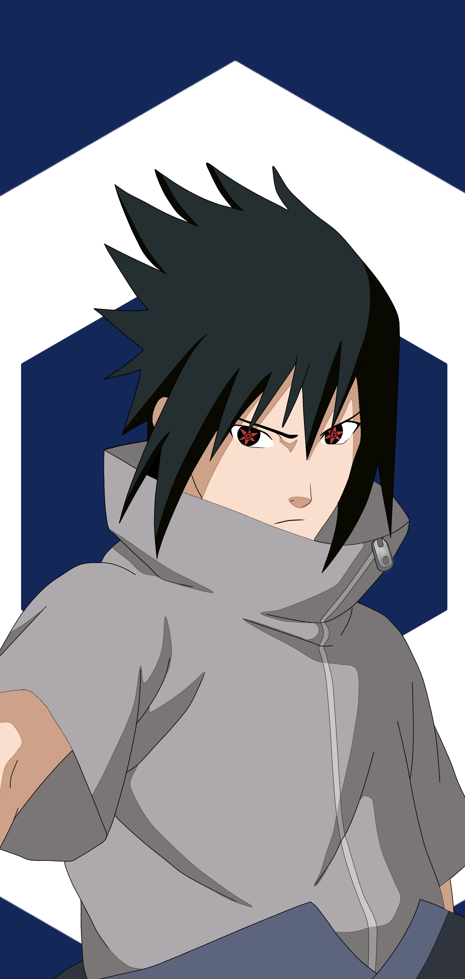 Anime 1505x3168 Uchiha Sasuke Naruto (anime) anime anime boys dark hair