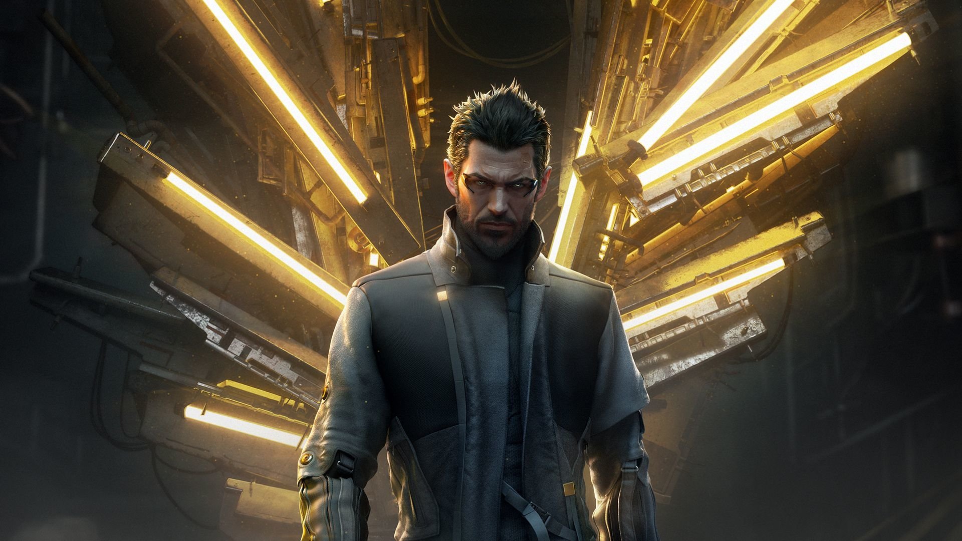 General 1920x1080 science fiction men Deus Ex: Human Revolution video game men video game art PC gaming video games