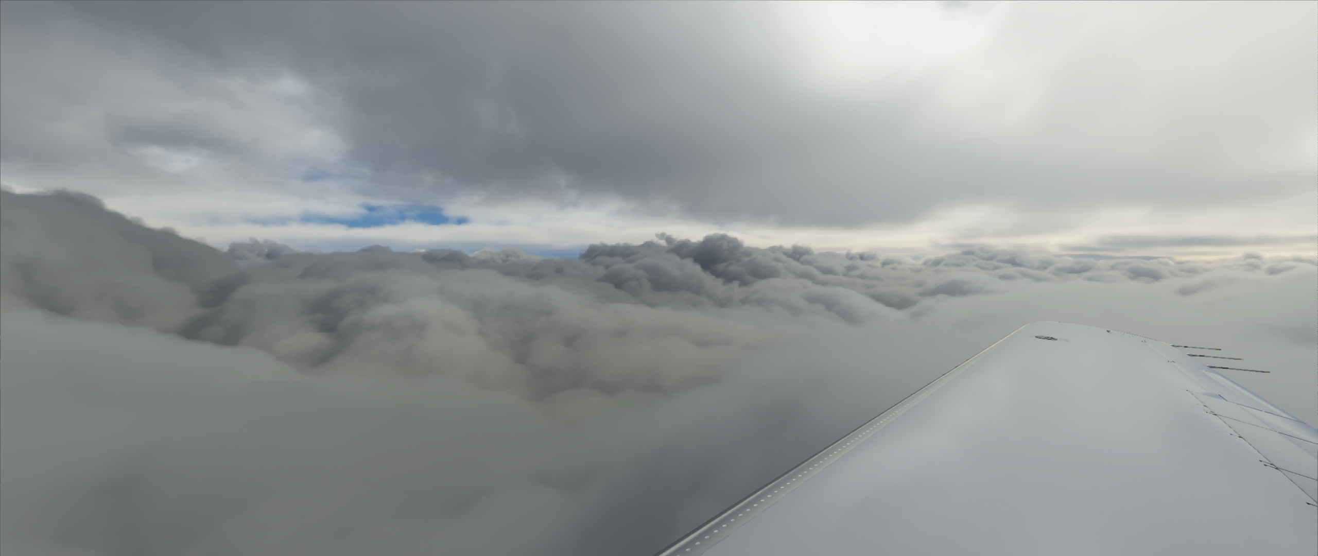 General 2560x1080 Microsoft Flight Simulator 2020 cessna wings clouds ultrawide airplane wing PC gaming screen shot aircraft vehicle