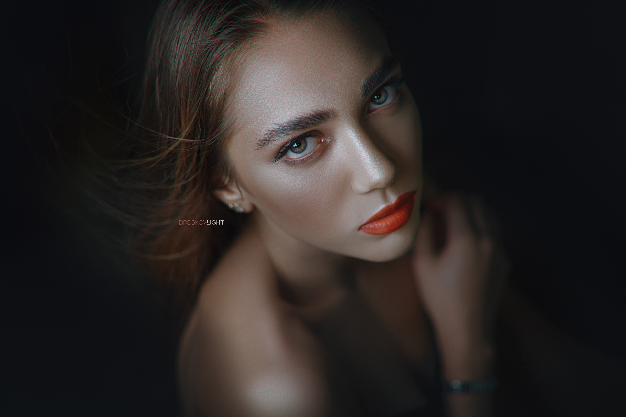Alexander Drobkov Women Model Dark Portrait 2560x1707 Wallpaper Wallhavencc 