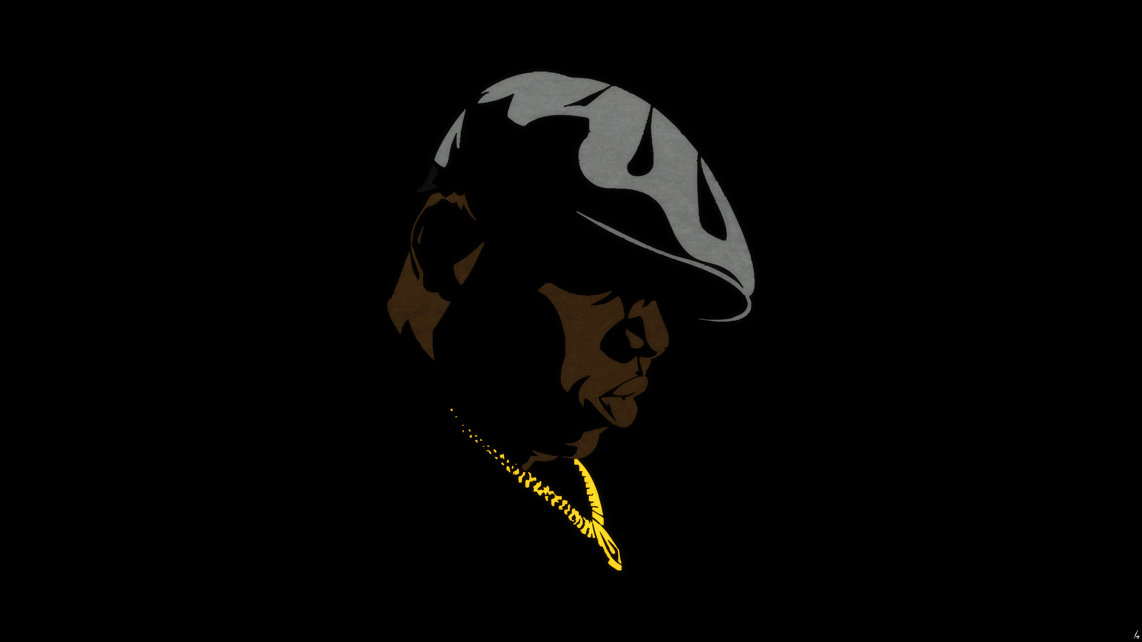 General 3840x2160 The Notorious B.I.G. rap  fan art Remaster digital art photoshopped Adobe Illustrator hip hop
