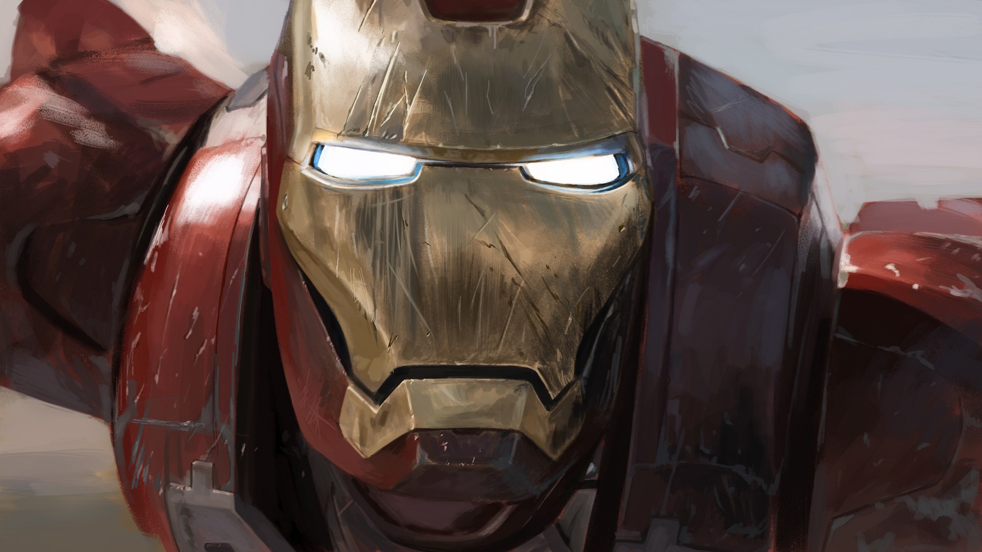 People 3840x2160 Iron Man Marvel Cinematic Universe superhero movies armor digital art