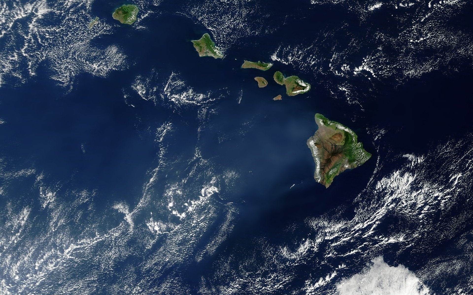 General 1920x1200 Earth clouds space Hawaii