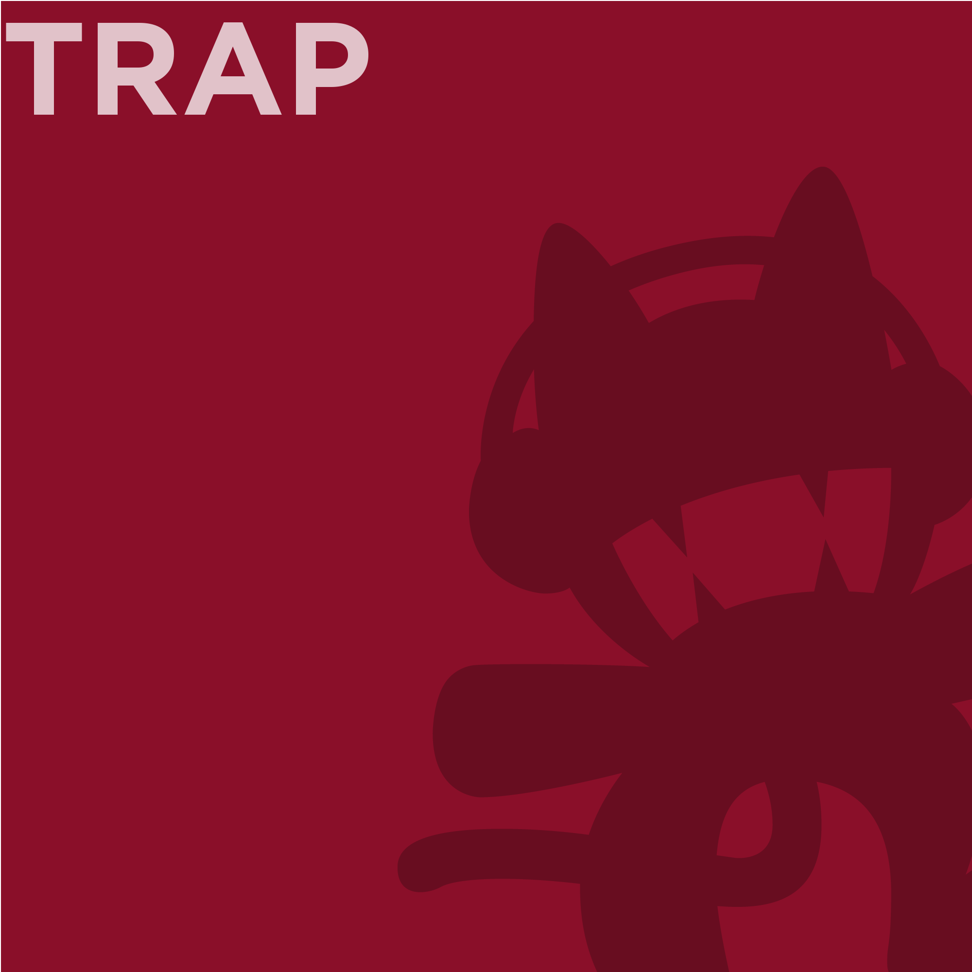 General 2000x2000 Monstercat EDM simple background red background music Record label