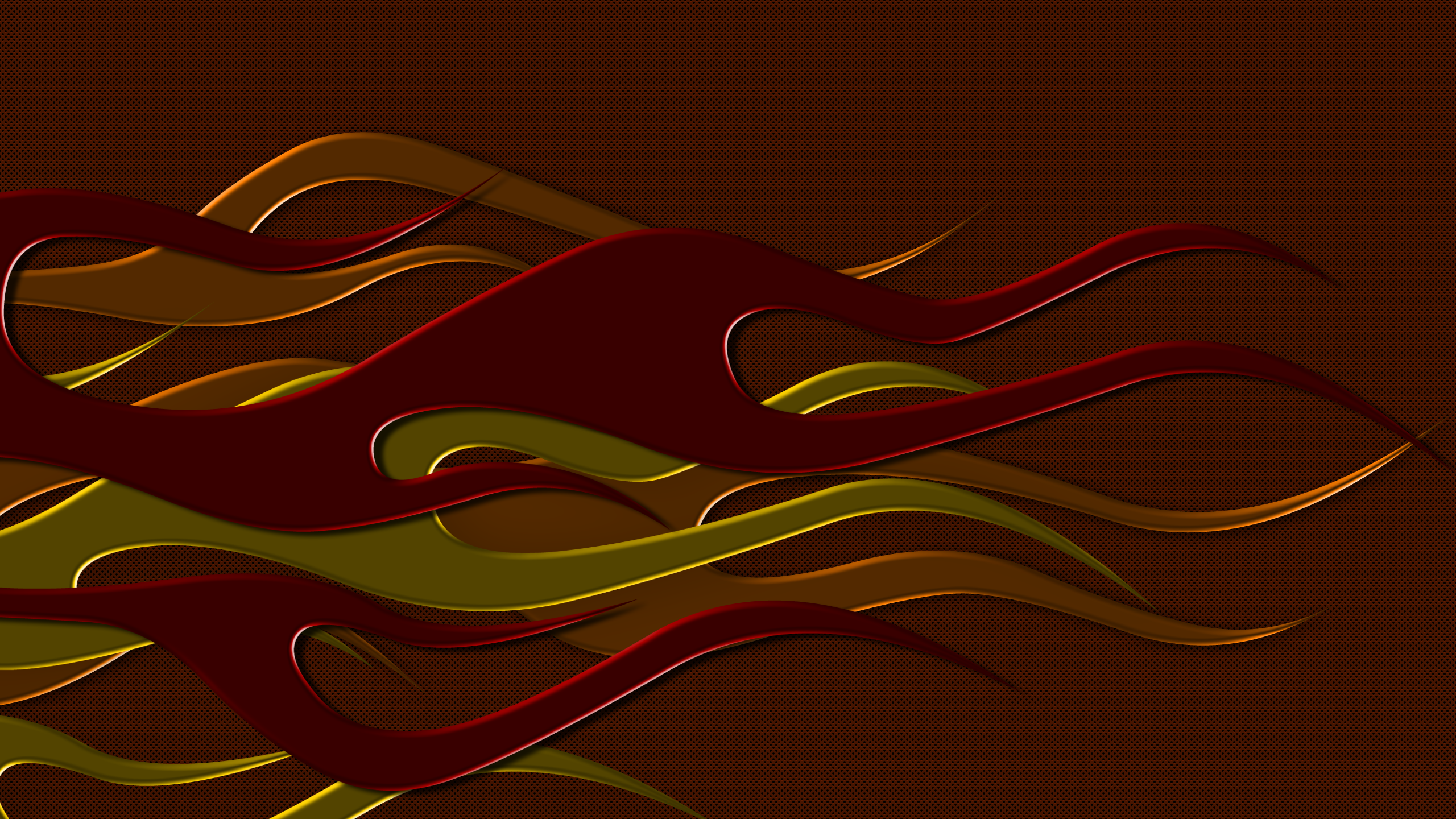General 2560x1440 fire abstract shapes simple background digital art DeviantArt red background