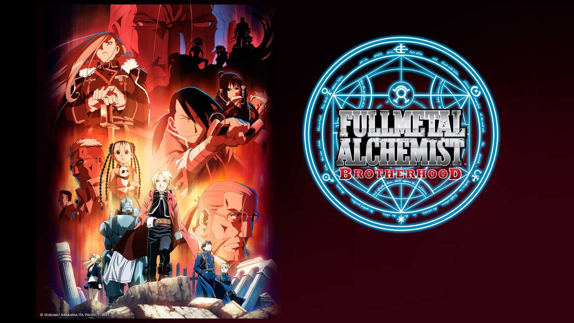 Anime 1920x1080 Full Metal Alchemist Roy Mustang Elric Edward Elric Alphonse Rockbell Winry Riza Hawkeye Full Metal Alchemist Brotherhood