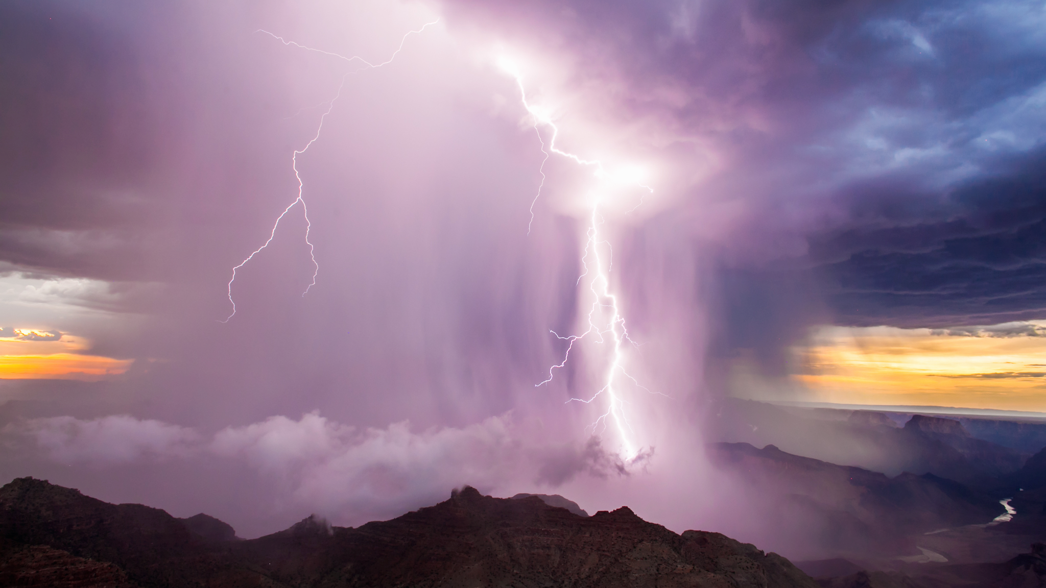 General 2048x1152 lightning storm nature landscape