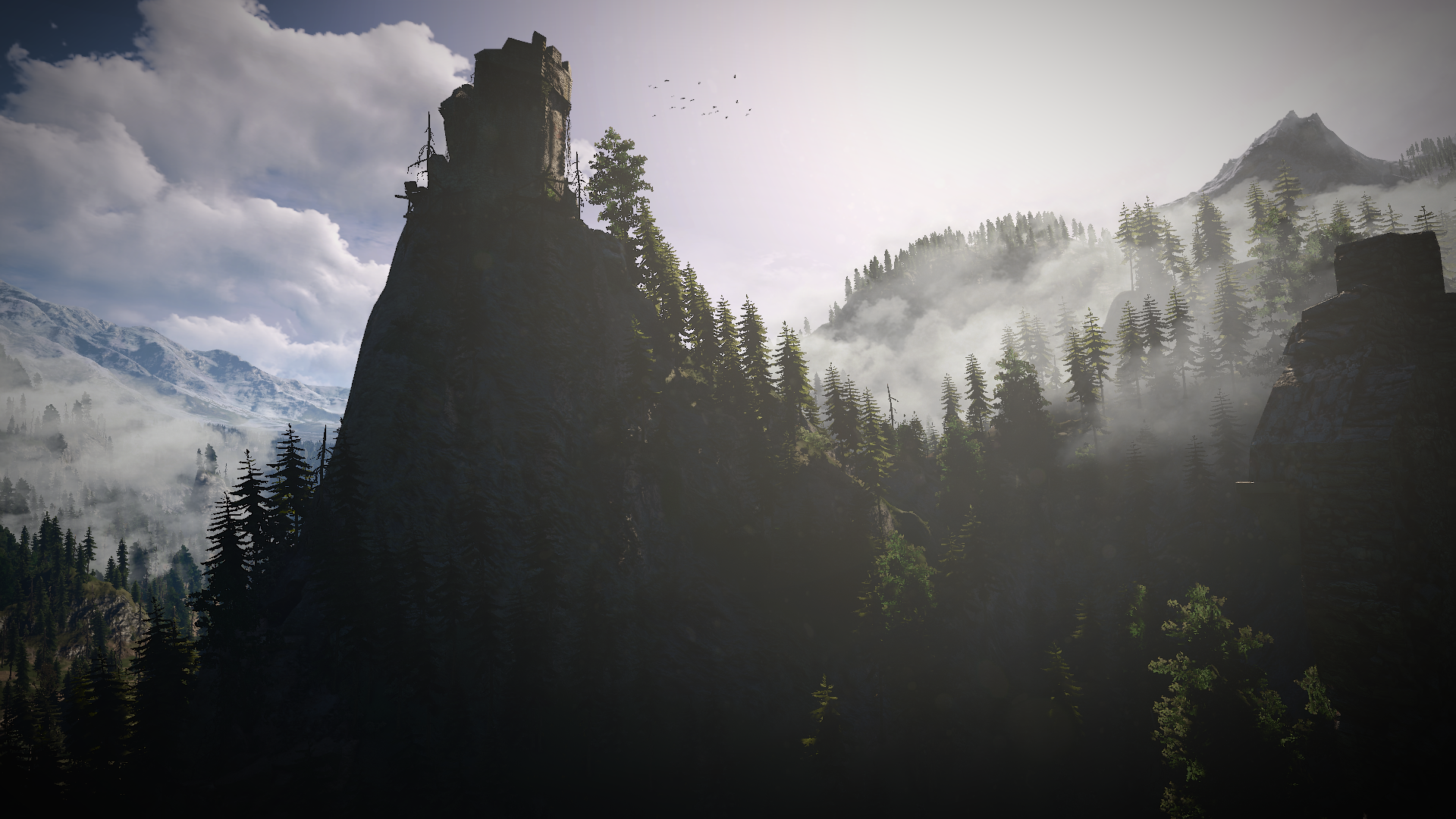 General 1920x1080 The Witcher 3: Wild Hunt Kaer Morhen The Witcher screen shot CD Projekt RED