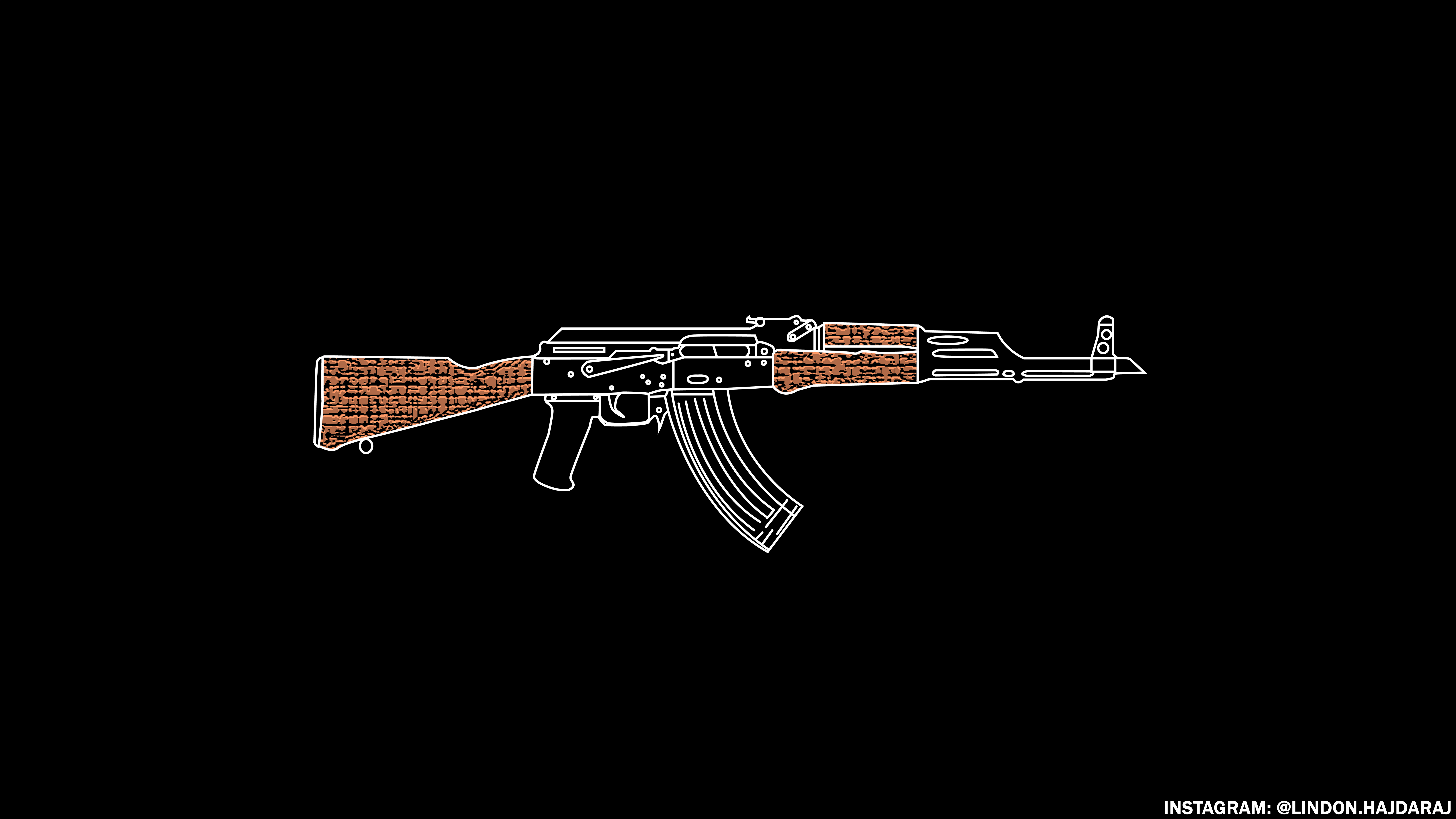 General 8000x4500 weapon AKM assault rifle Russian/Soviet firearms