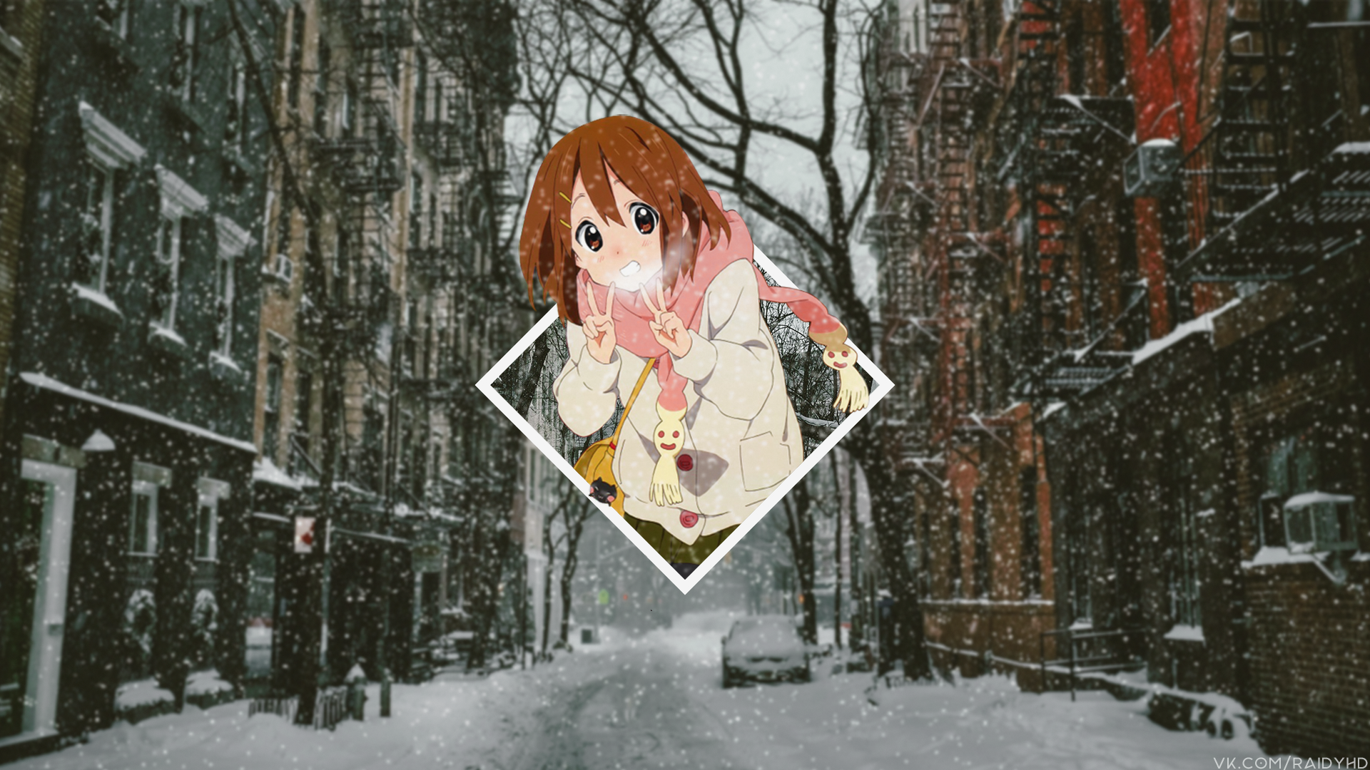 Anime 1920x1080 anime anime girls picture-in-picture K-ON! Hirasawa Yui