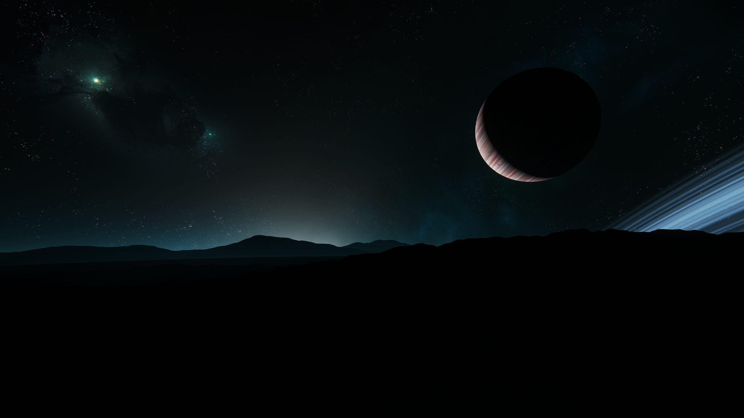 General 2560x1440 Star Citizen video games planet space